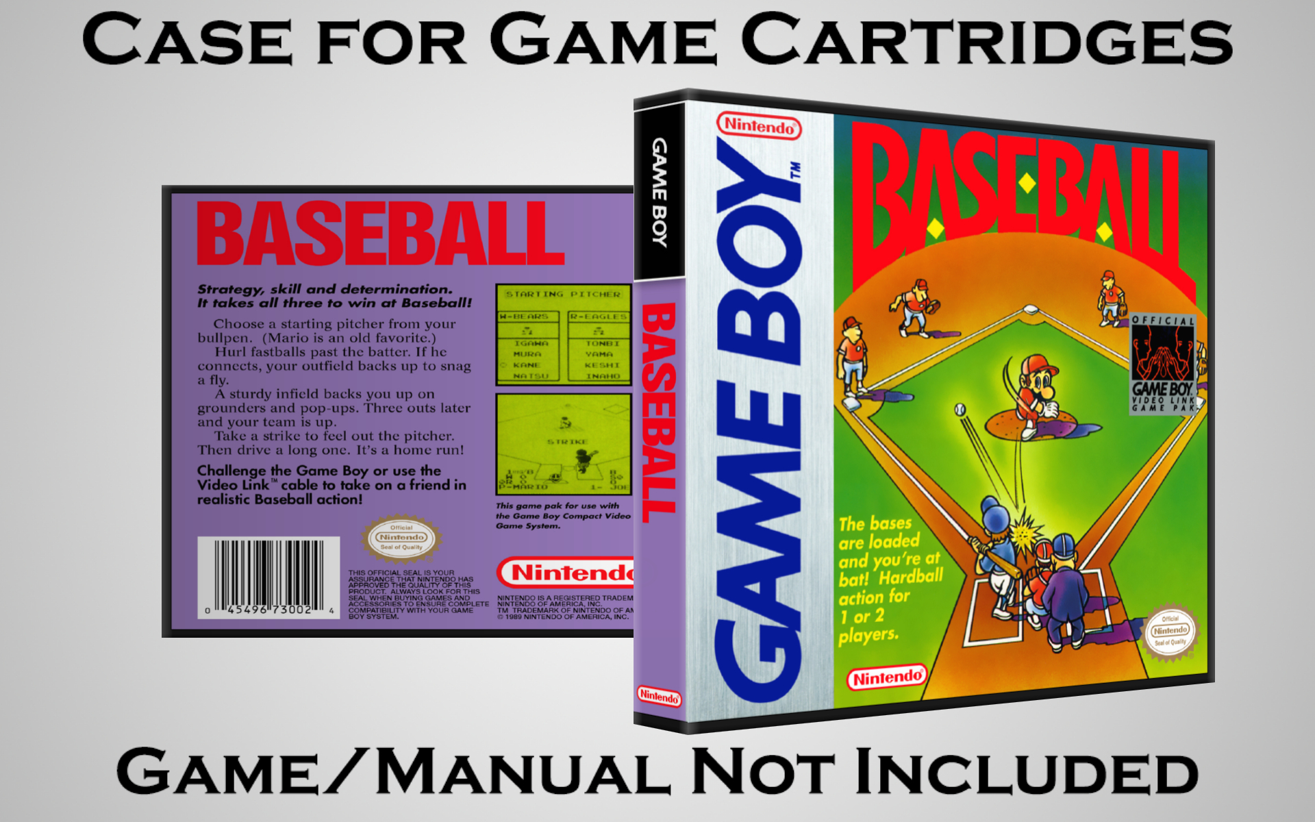 Protective Display Case for Game Boy/Gameboy Color Cartridges - NO GAME/MANUAL - Picture 15 of 249