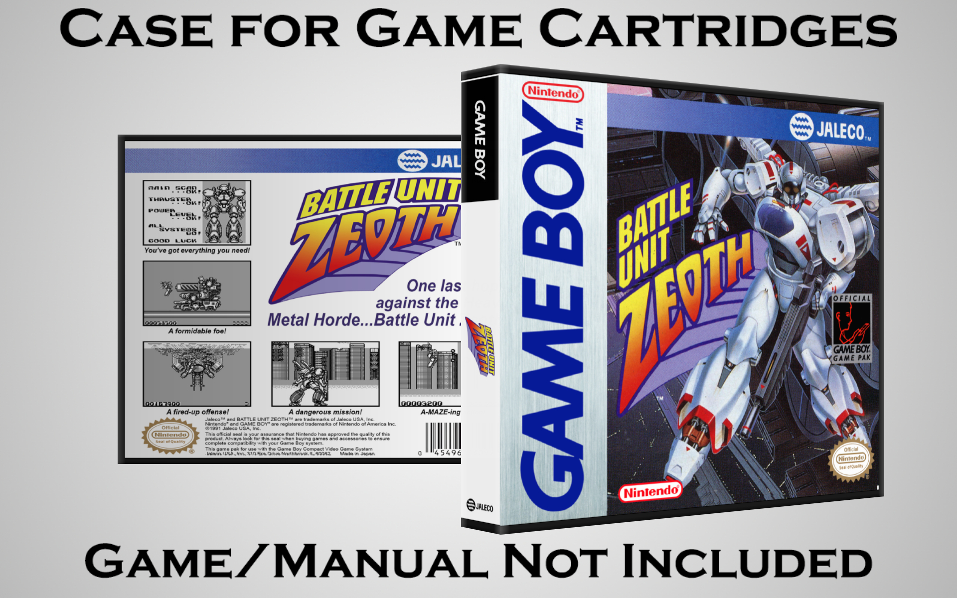 Protective Display Case for Game Boy/Gameboy Color Cartridges - NO GAME/MANUAL - Picture 20 of 249