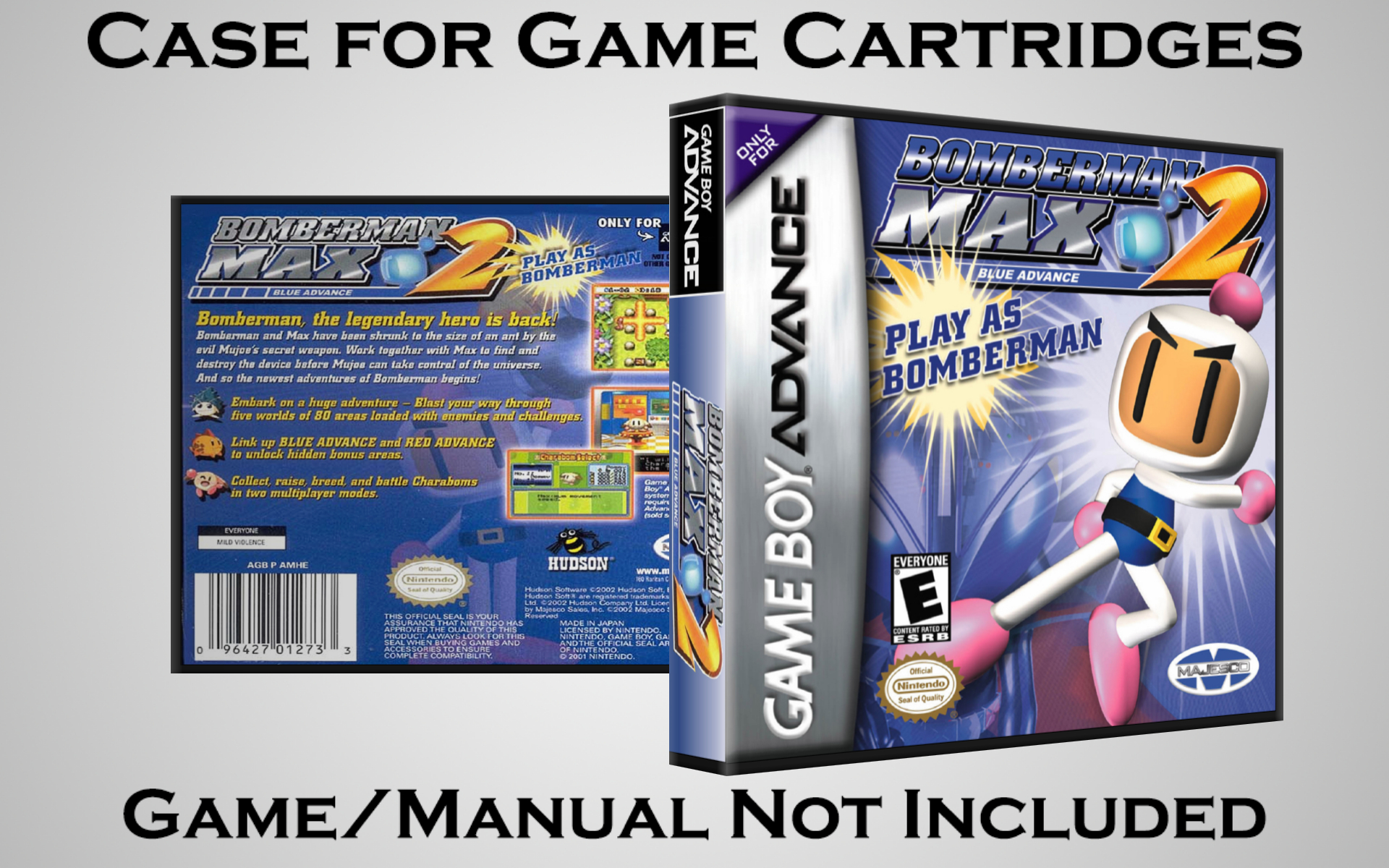 Protective Display Case for Game Boy Advance Cartridges - NO GAME/MANUAL - Picture 16 of 249