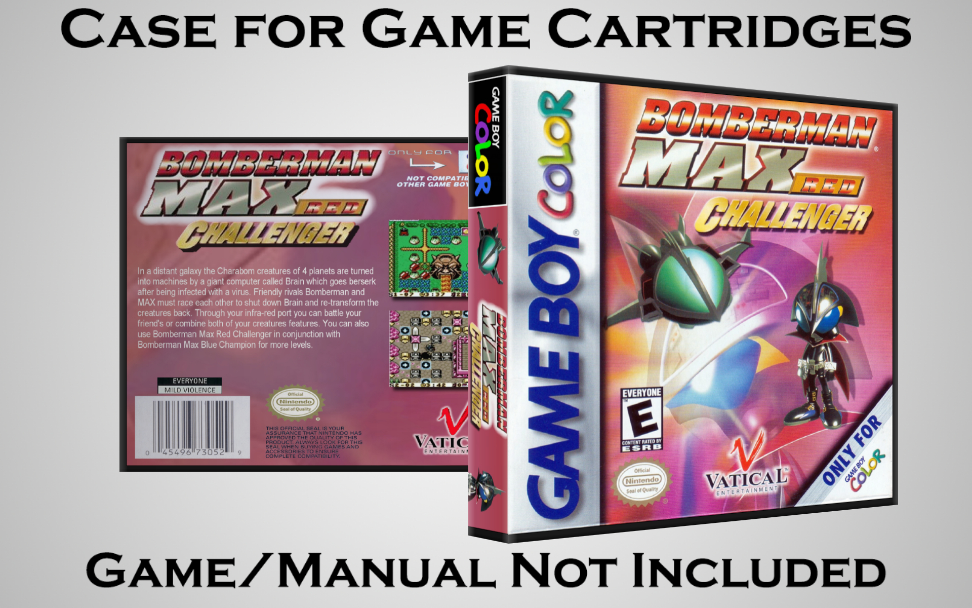 Protective Display Case for Game Boy/Gameboy Color Cartridges - NO GAME/MANUAL - Picture 26 of 249