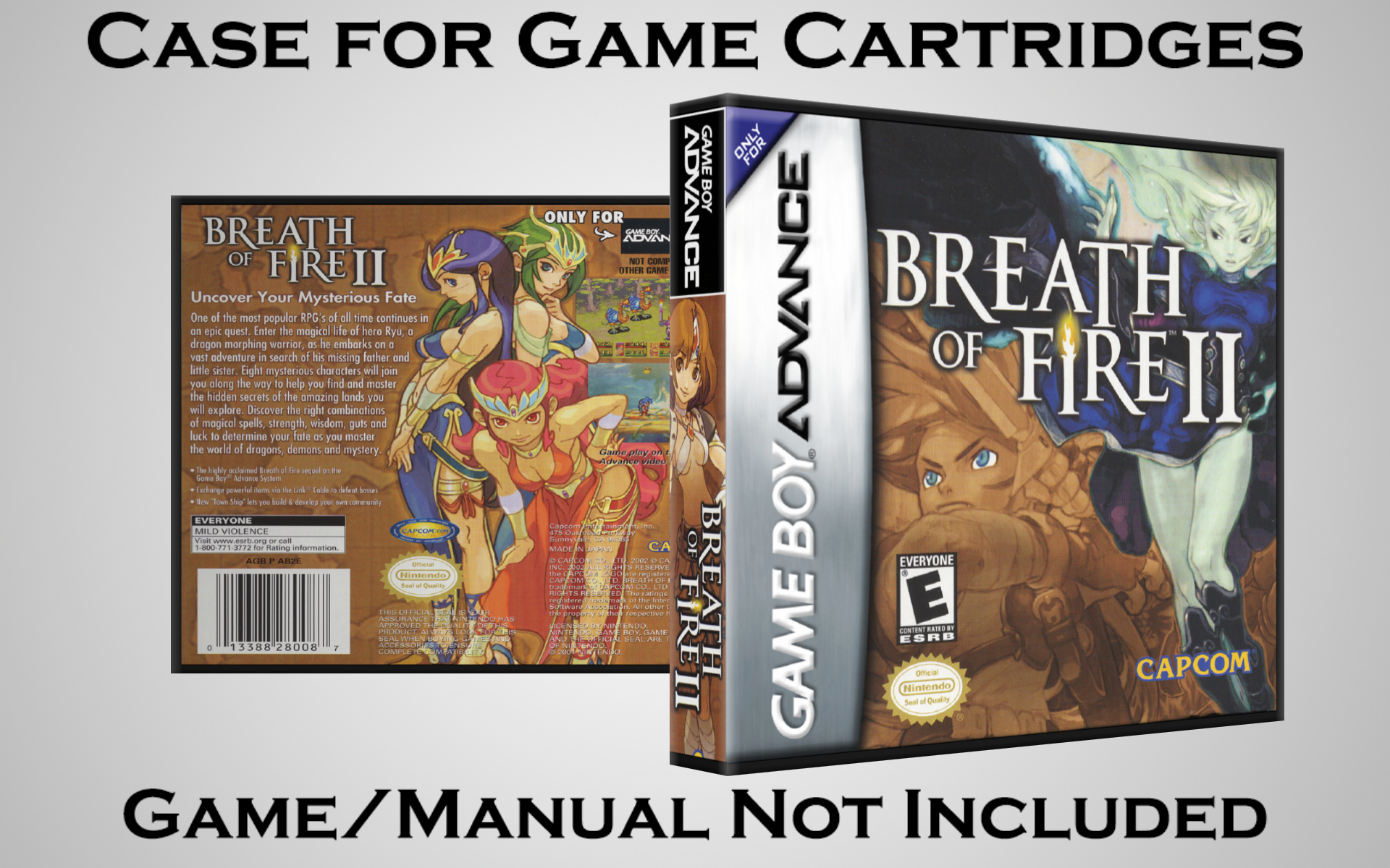 Protective Display Case for Game Boy Advance Cartridges - NO GAME/MANUAL - Picture 20 of 249
