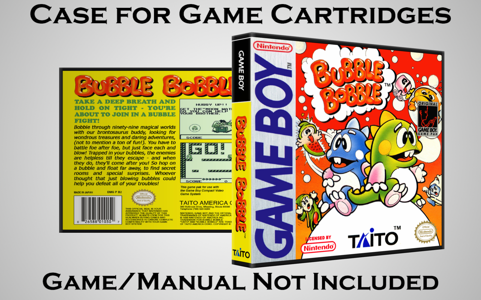 Protective Display Case for Game Boy/Gameboy Color Cartridges - NO GAME/MANUAL - Picture 29 of 249
