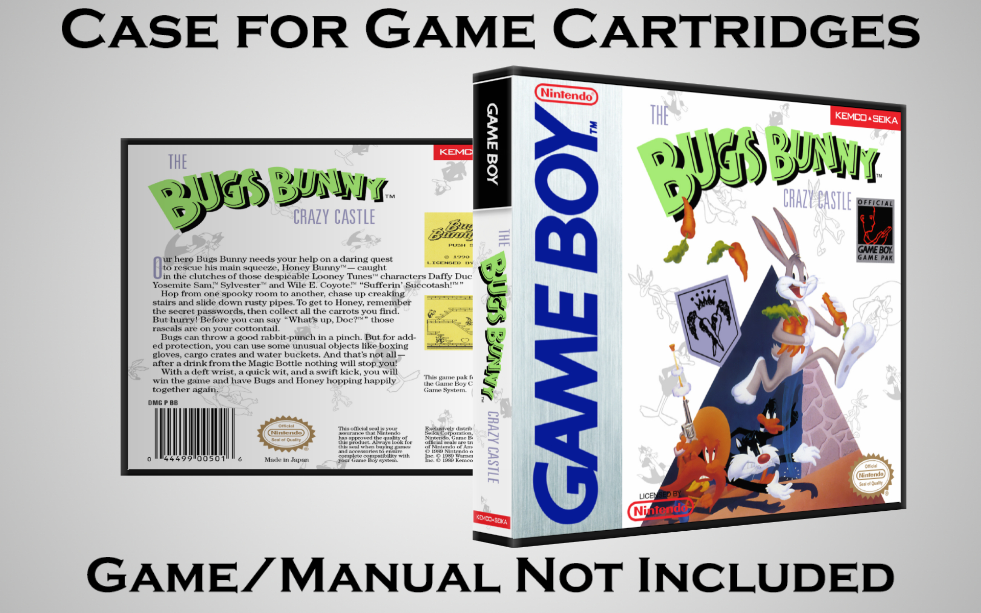 Protective Display Case for Game Boy/Gameboy Color Cartridges - NO GAME/MANUAL - Picture 32 of 249