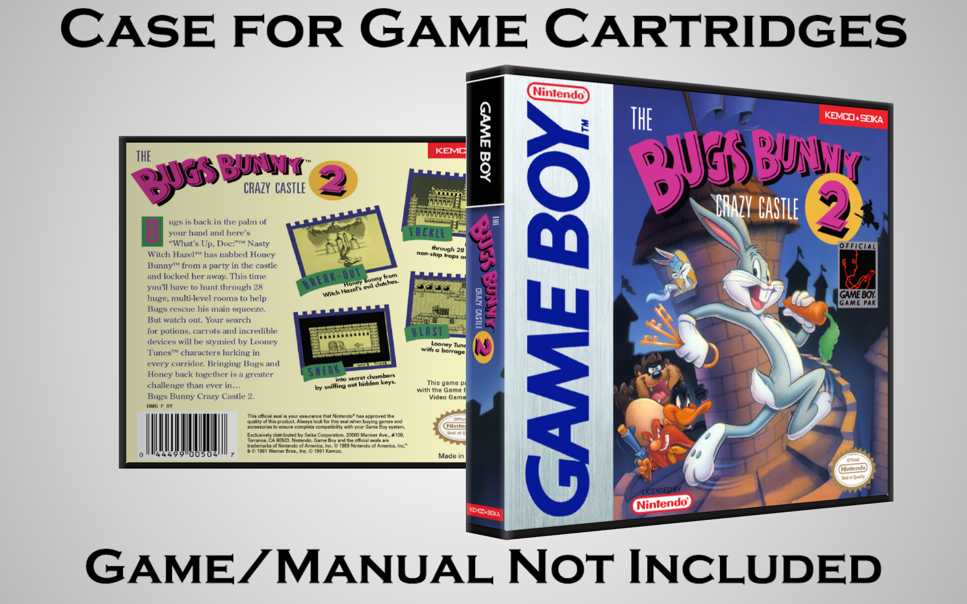 Protective Display Case for Game Boy/Gameboy Color Cartridges - NO GAME/MANUAL - Picture 33 of 249