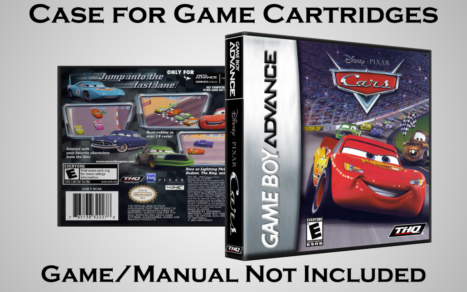 Protective Display Case for Game Boy Advance Cartridges - NO GAME/MANUAL - Picture 23 of 249