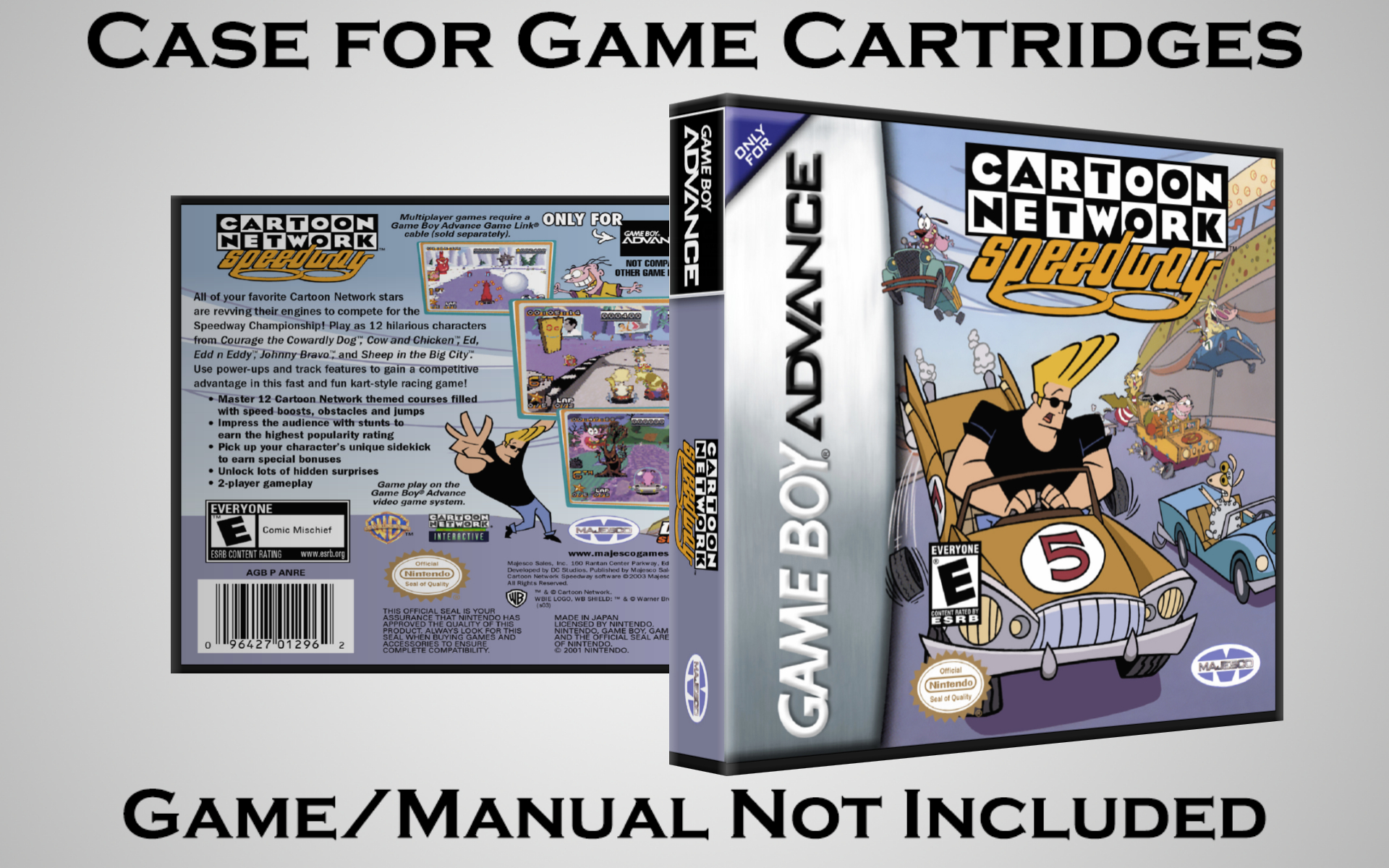 Protective Display Case for Game Boy Advance Cartridges - NO GAME/MANUAL - Picture 24 of 249