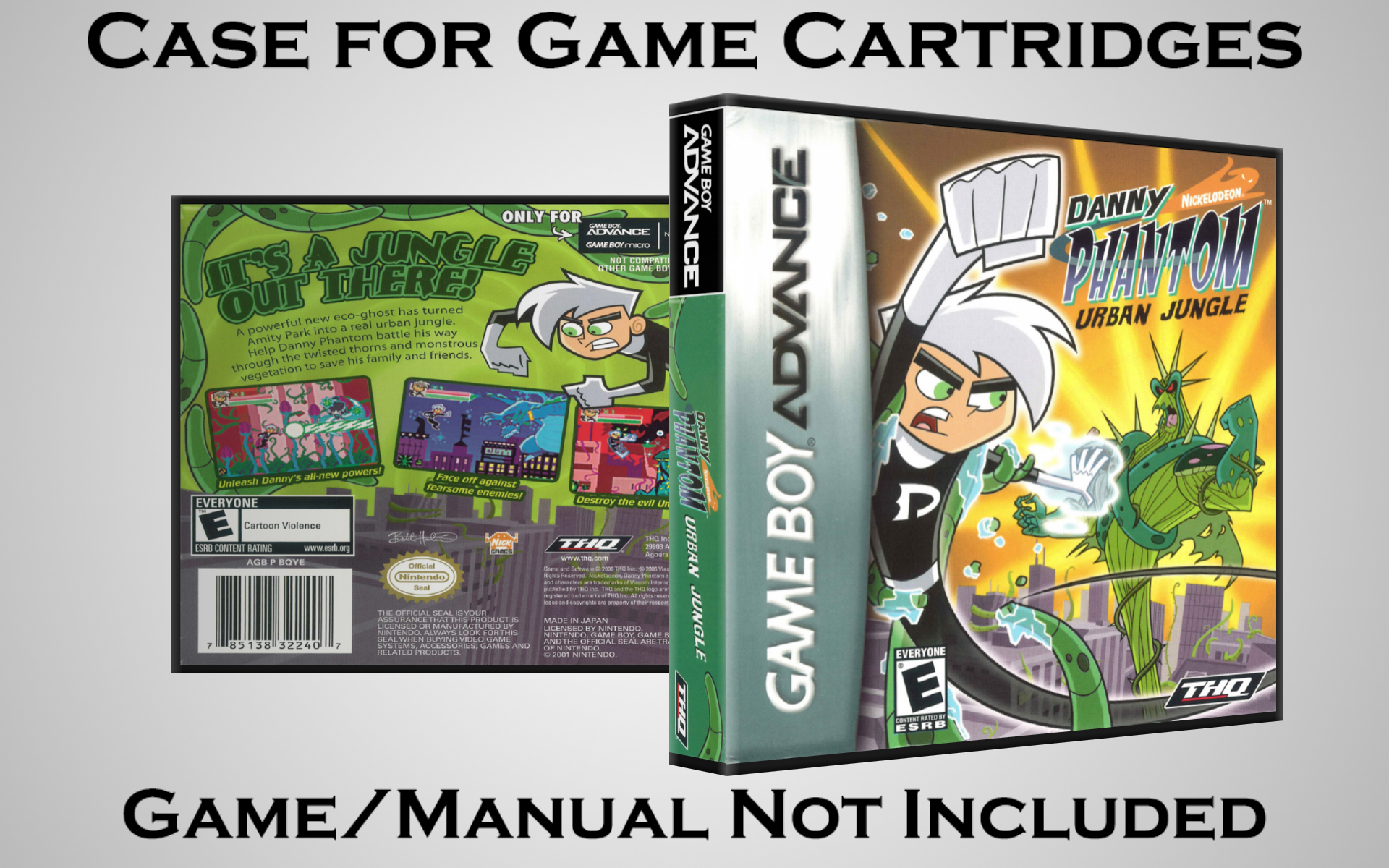 Protective Display Case for Game Boy Advance Cartridges - NO GAME/MANUAL - Picture 38 of 249