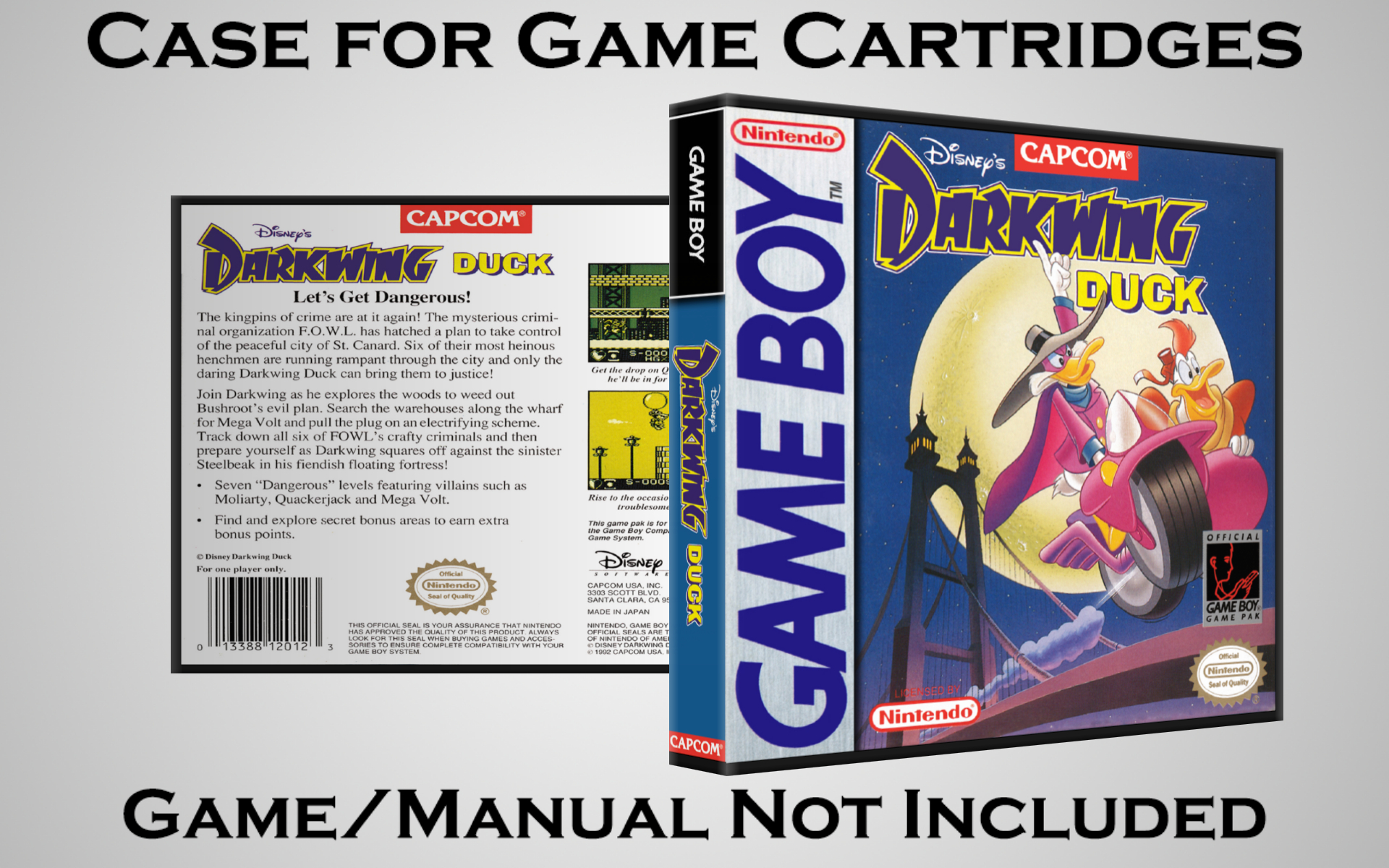 Protective Display Case for Game Boy/Gameboy Color Cartridges - NO GAME/MANUAL - Picture 44 of 249