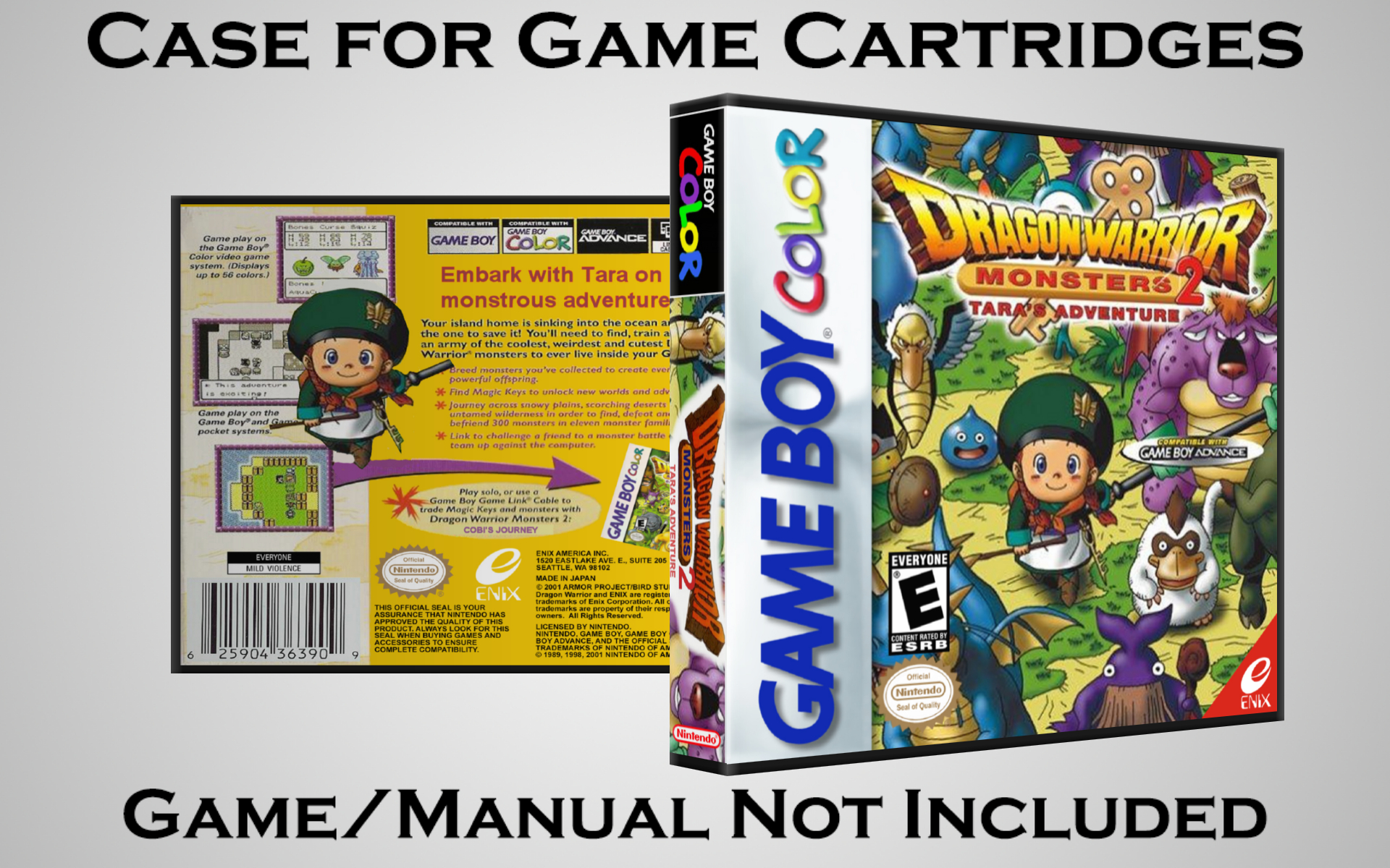 Protective Display Case for Game Boy/Gameboy Color Cartridges - NO GAME/MANUAL - Picture 59 of 249
