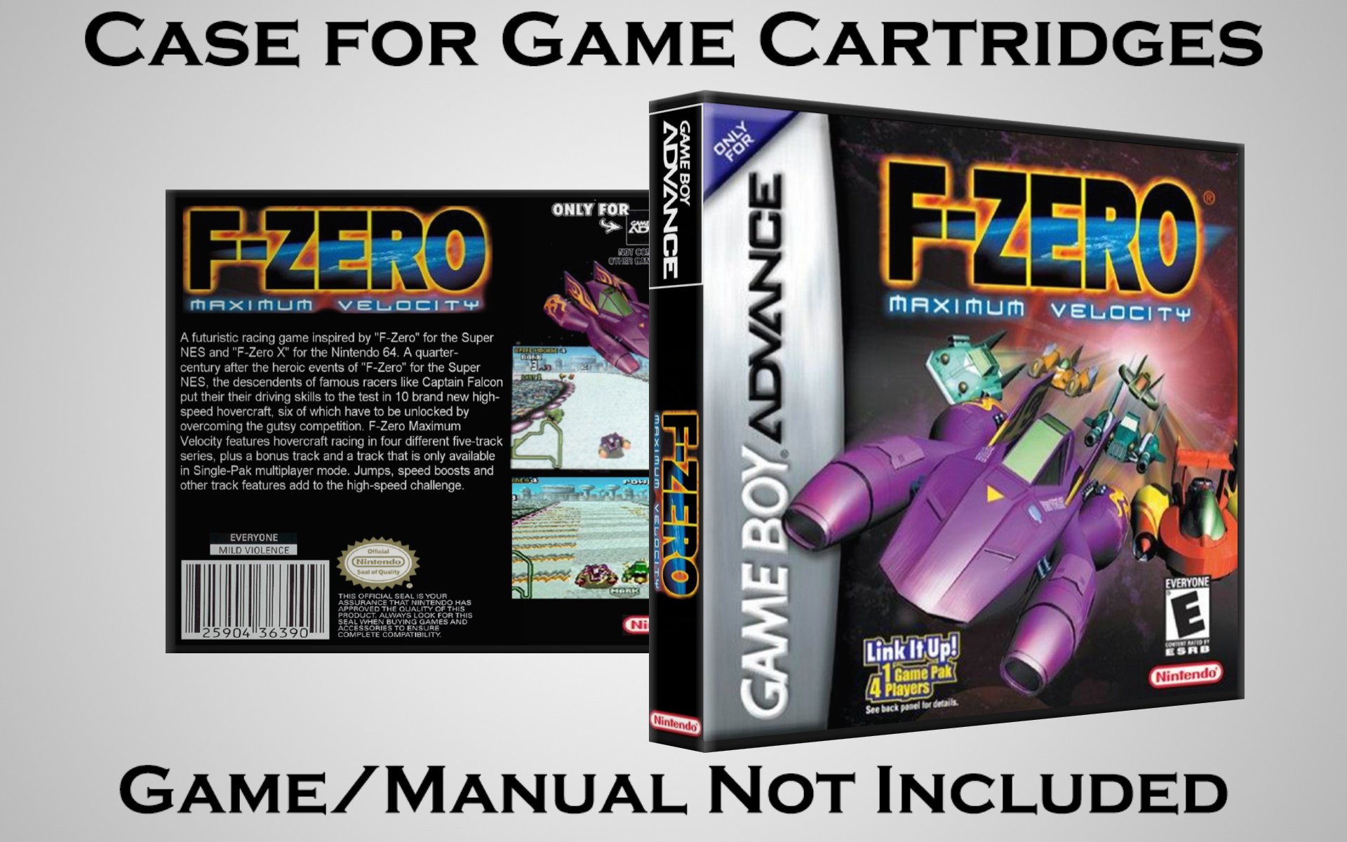 Protective Display Case for Game Boy Advance Cartridges - NO GAME/MANUAL - Picture 64 of 249
