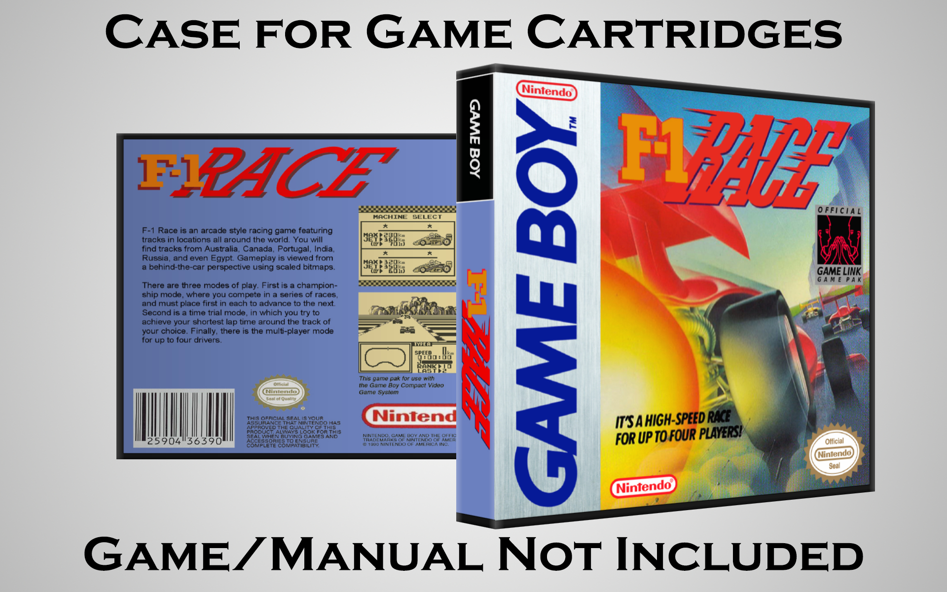 Protective Display Case for Game Boy/Gameboy Color Cartridges - NO GAME/MANUAL - Picture 65 of 249