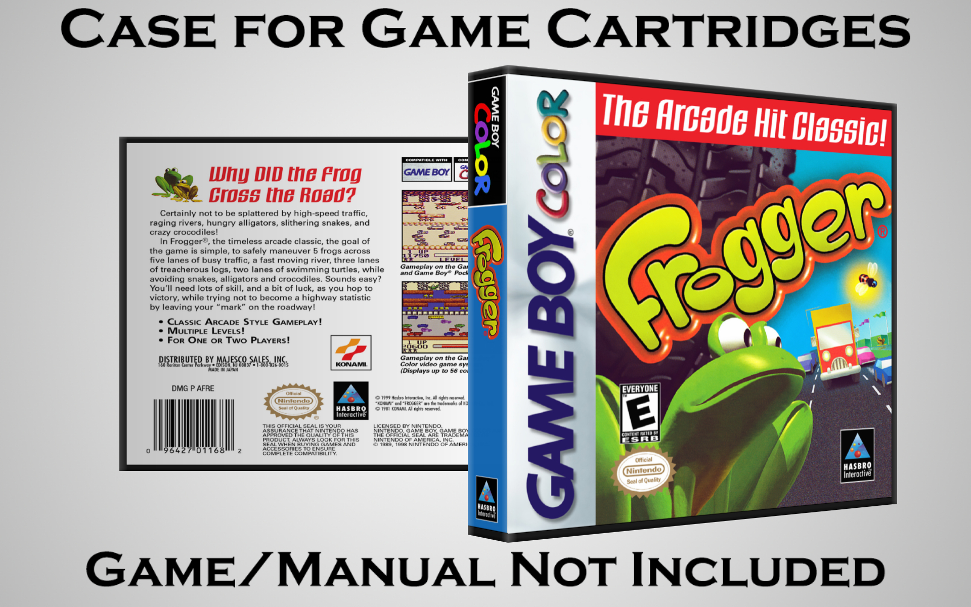 Protective Display Case for Game Boy/Gameboy Color Cartridges - NO GAME/MANUAL - Picture 71 of 249