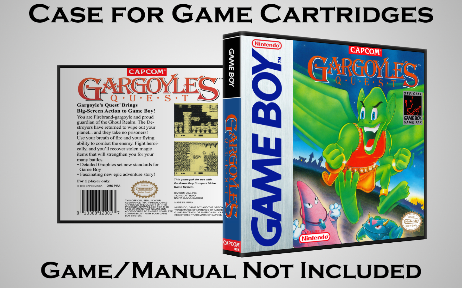 Protective Display Case for Game Boy/Gameboy Color Cartridges - NO GAME/MANUAL - Picture 76 of 249