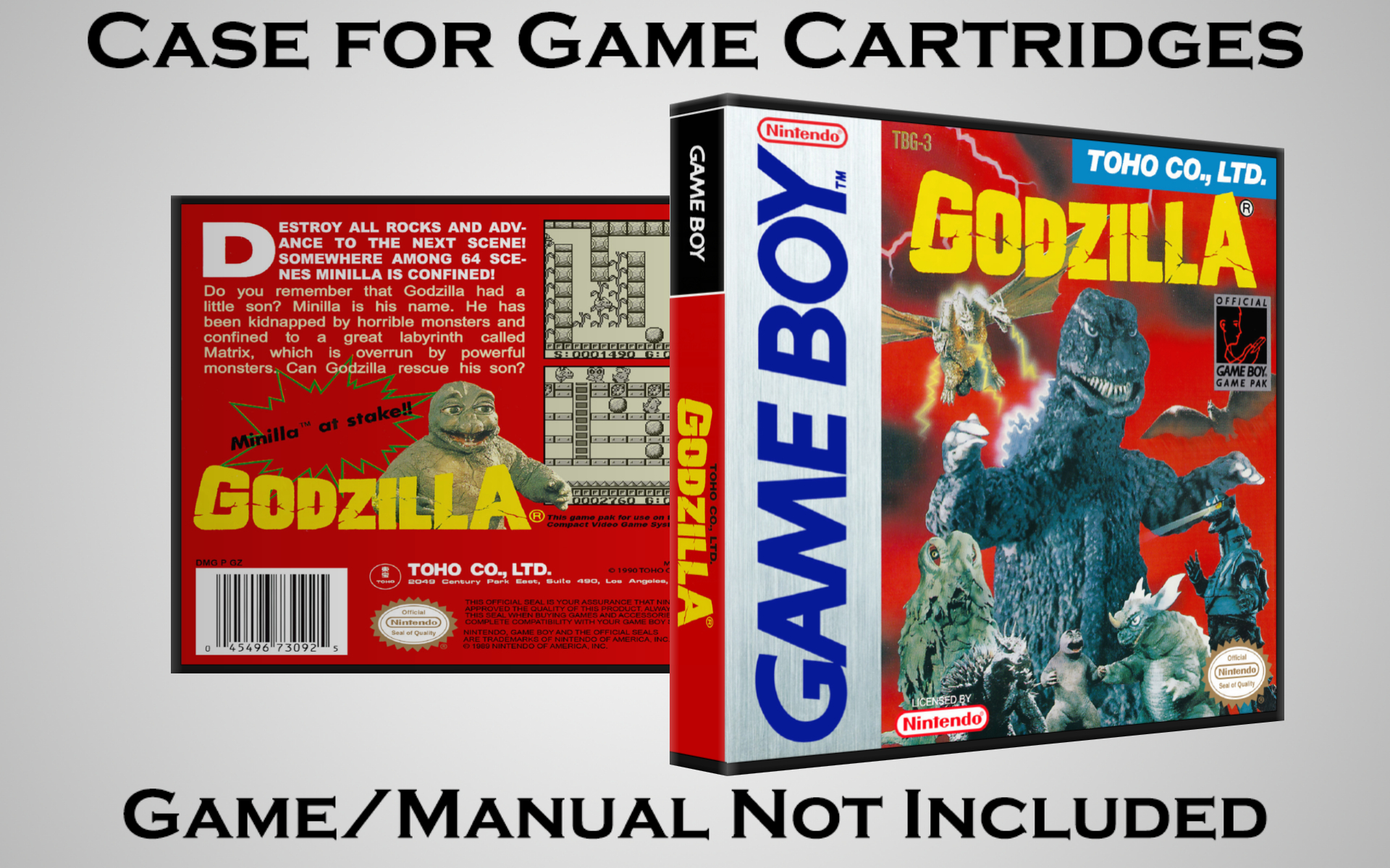 Protective Display Case for Game Boy/Gameboy Color Cartridges - NO GAME/MANUAL - Picture 78 of 249