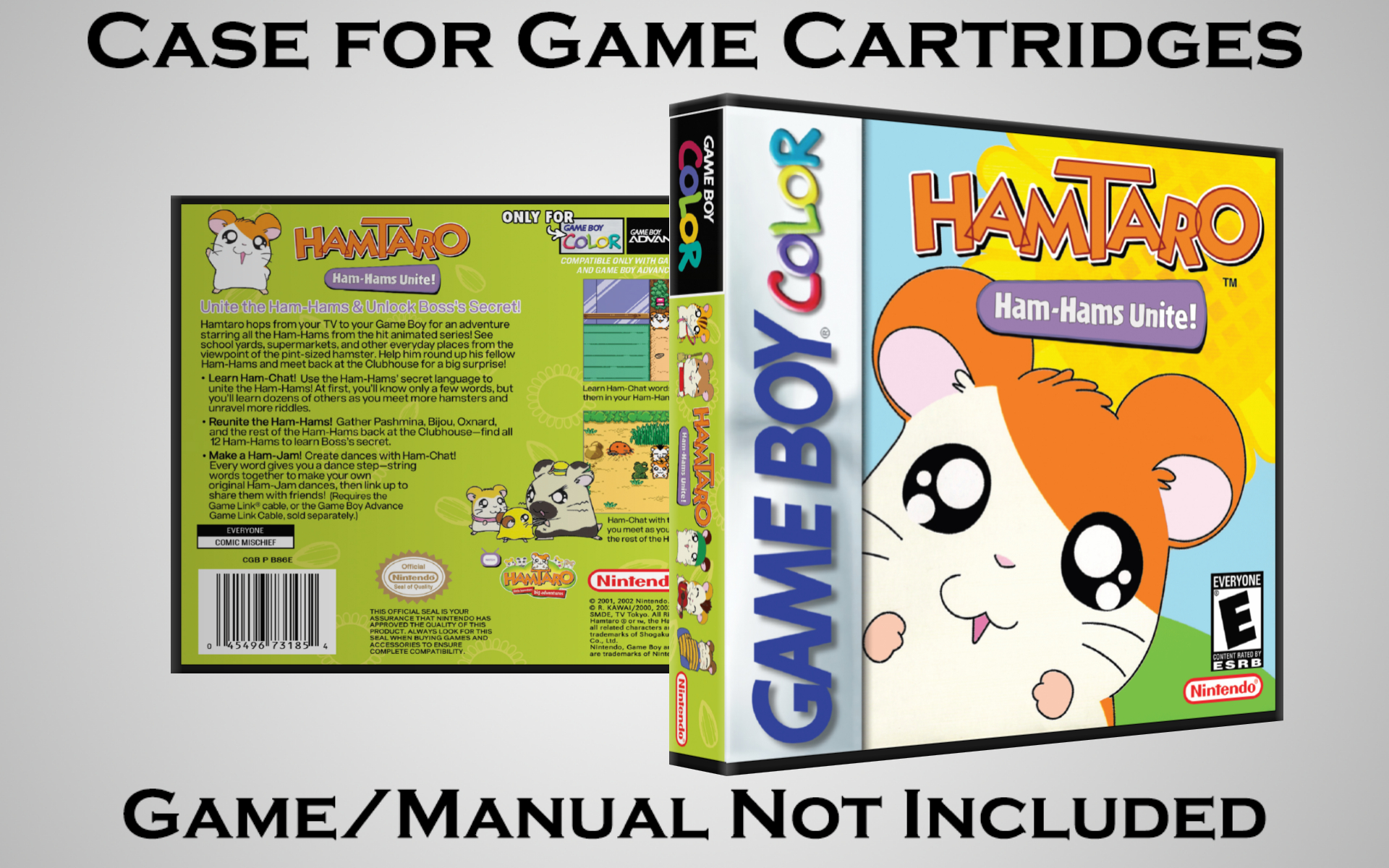 Protective Display Case for Game Boy/Gameboy Color Cartridges - NO GAME/MANUAL - Picture 82 of 249