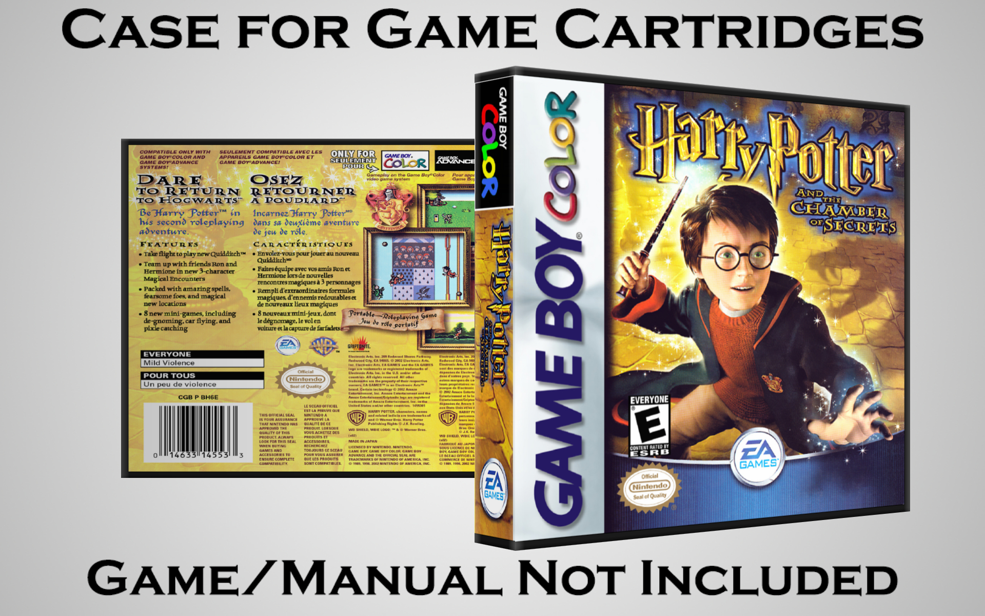 Protective Display Case for Game Boy/Gameboy Color Cartridges - NO GAME/MANUAL - Picture 83 of 249