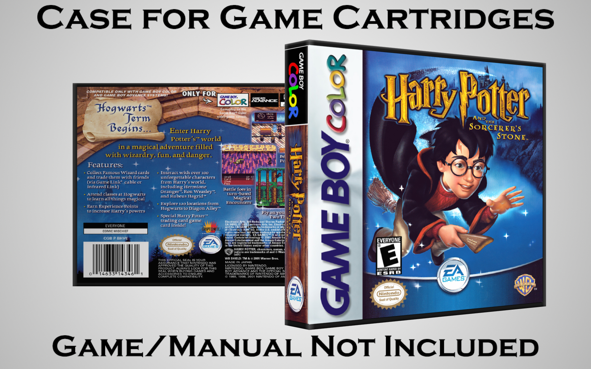 Protective Display Case for Game Boy/Gameboy Color Cartridges - NO GAME/MANUAL - Picture 84 of 249