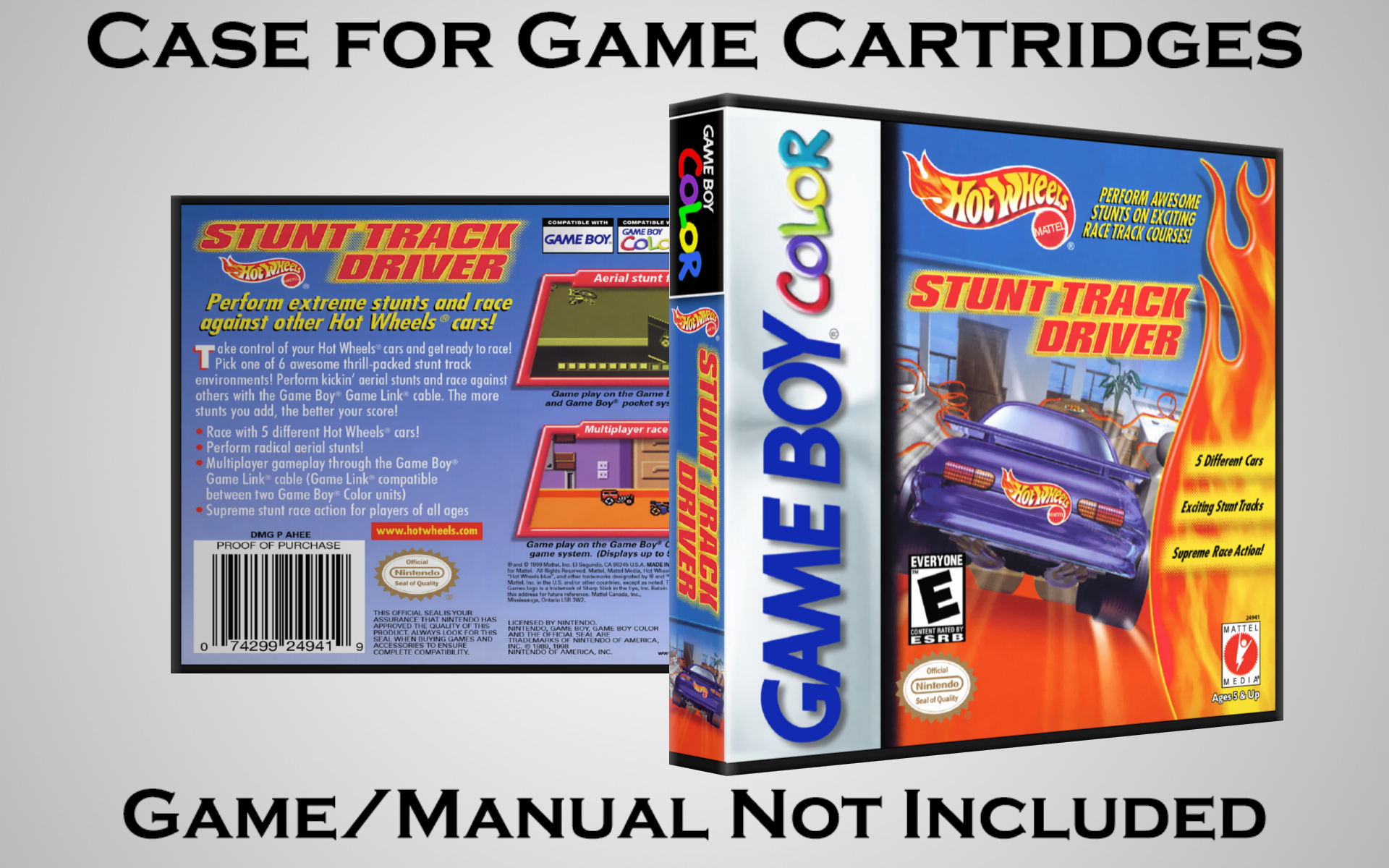 Protective Display Case for Game Boy/Gameboy Color Cartridges - NO GAME/MANUAL - Picture 87 of 249