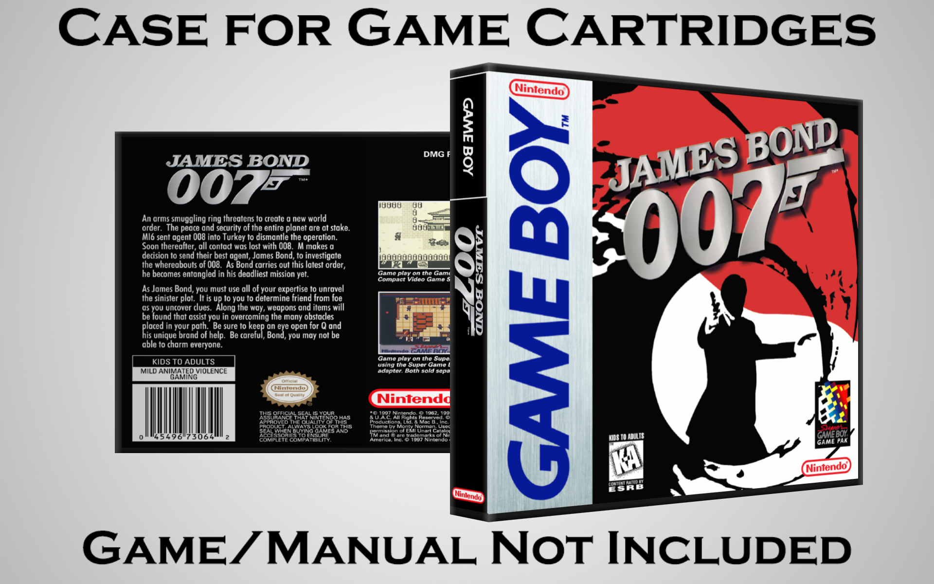 Protective Display Case for Game Boy/Gameboy Color Cartridges - NO GAME/MANUAL - Picture 88 of 249