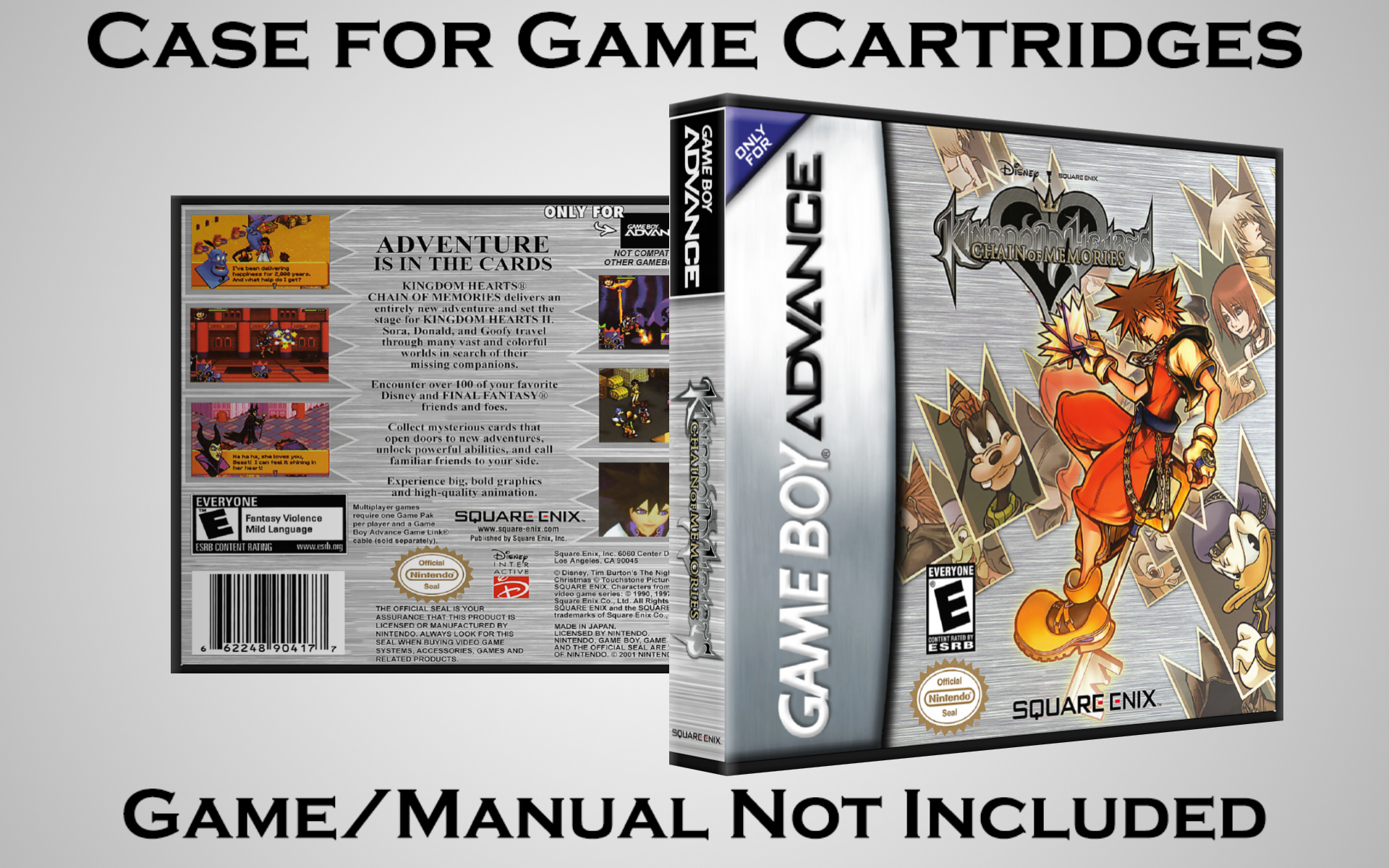 Protective Display Case for Game Boy Advance Cartridges - NO GAME/MANUAL - Picture 92 of 249
