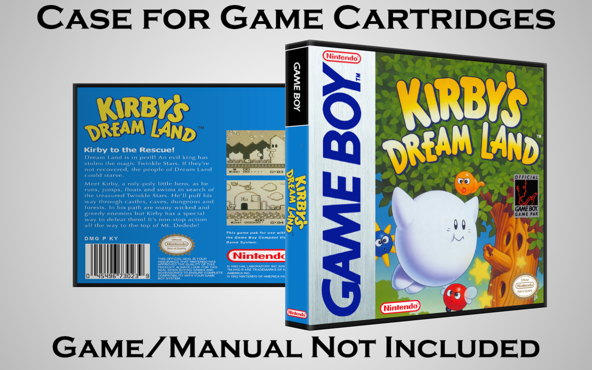 Protective Display Case for Game Boy/Gameboy Color Cartridges - NO GAME/MANUAL - Picture 96 of 249
