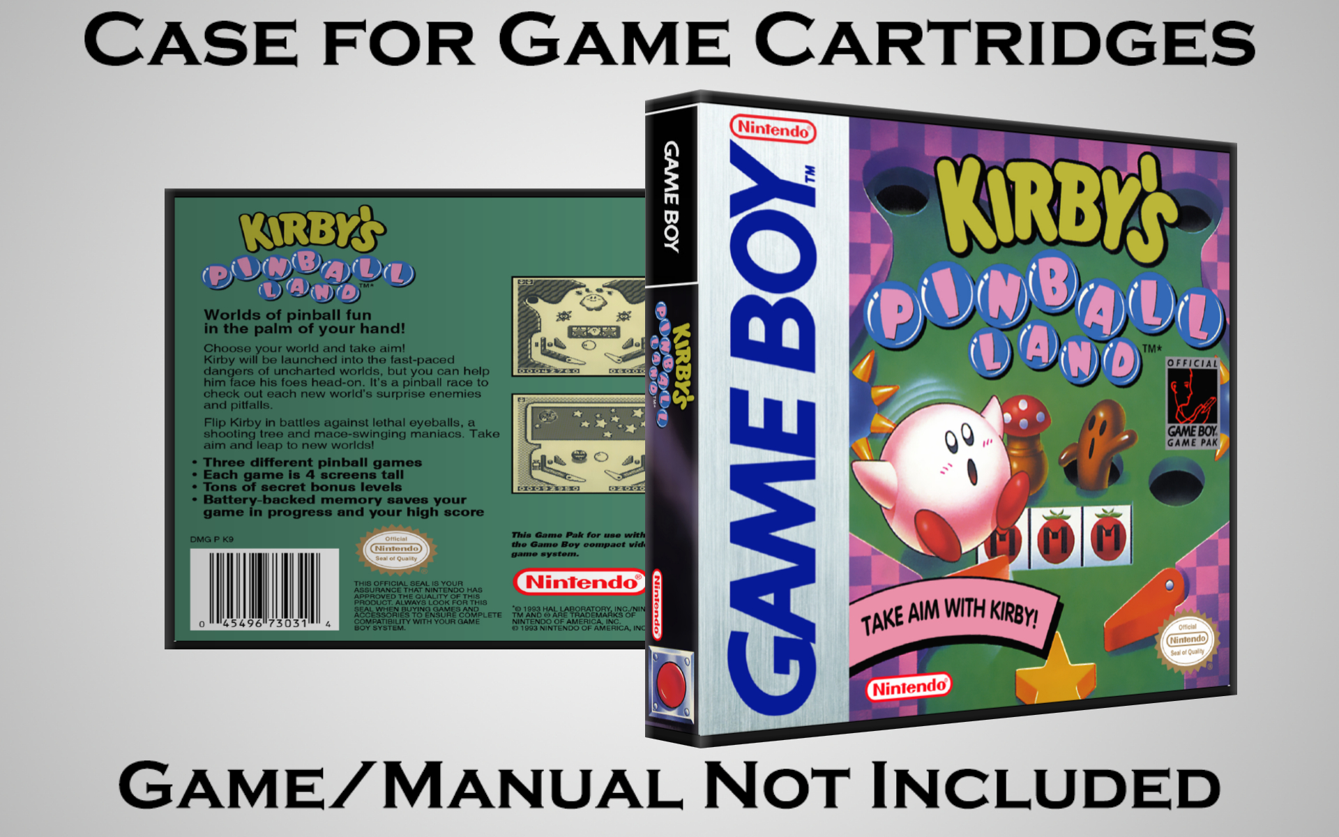 Protective Display Case for Game Boy/Gameboy Color Cartridges - NO GAME/MANUAL - Picture 98 of 249