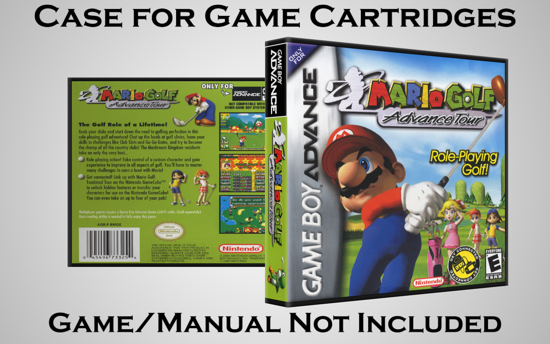 Protective Display Case for Game Boy Advance Cartridges - NO GAME/MANUAL - Picture 115 of 249