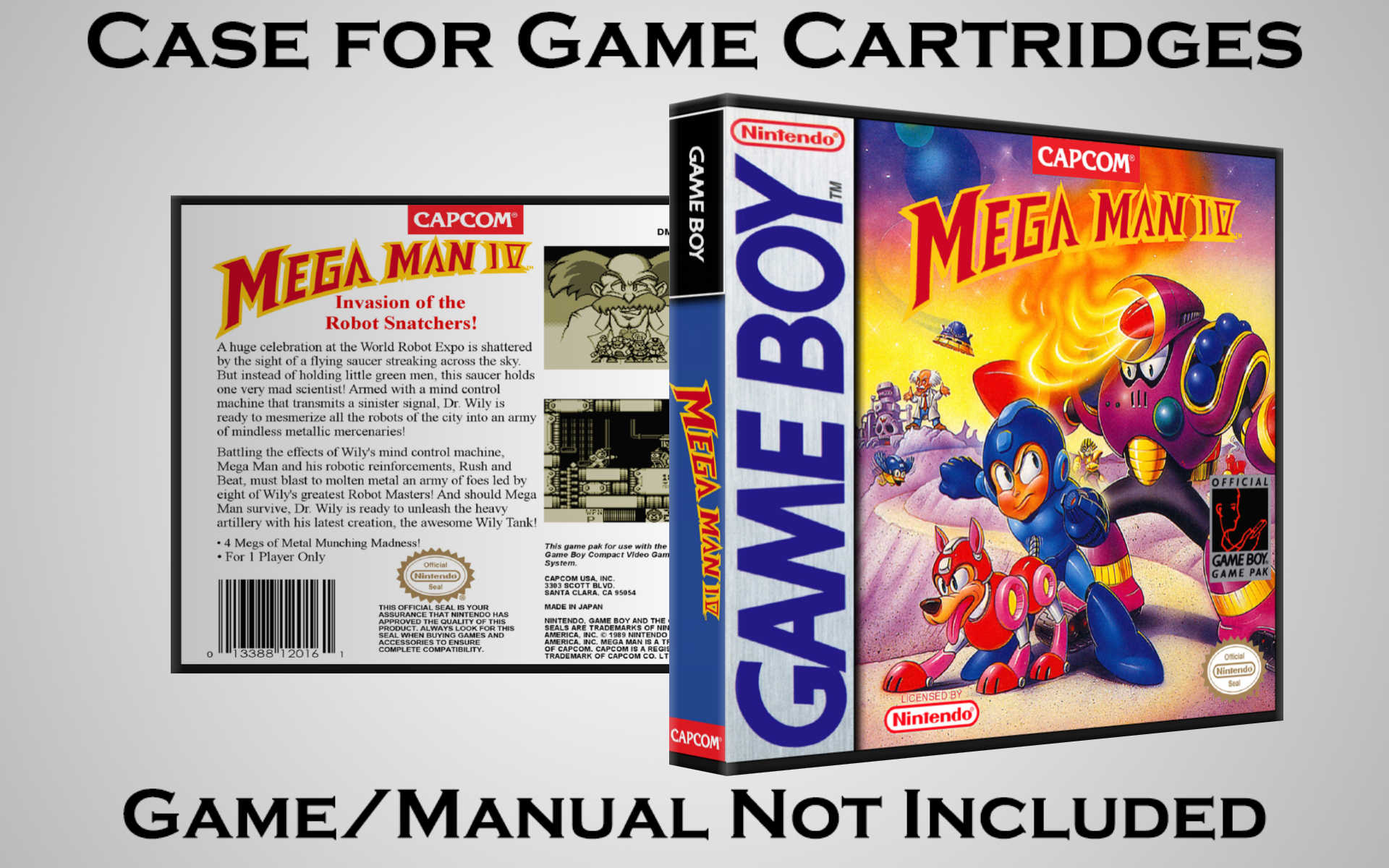 Protective Display Case for Game Boy/Gameboy Color Cartridges - NO GAME/MANUAL - Picture 117 of 249