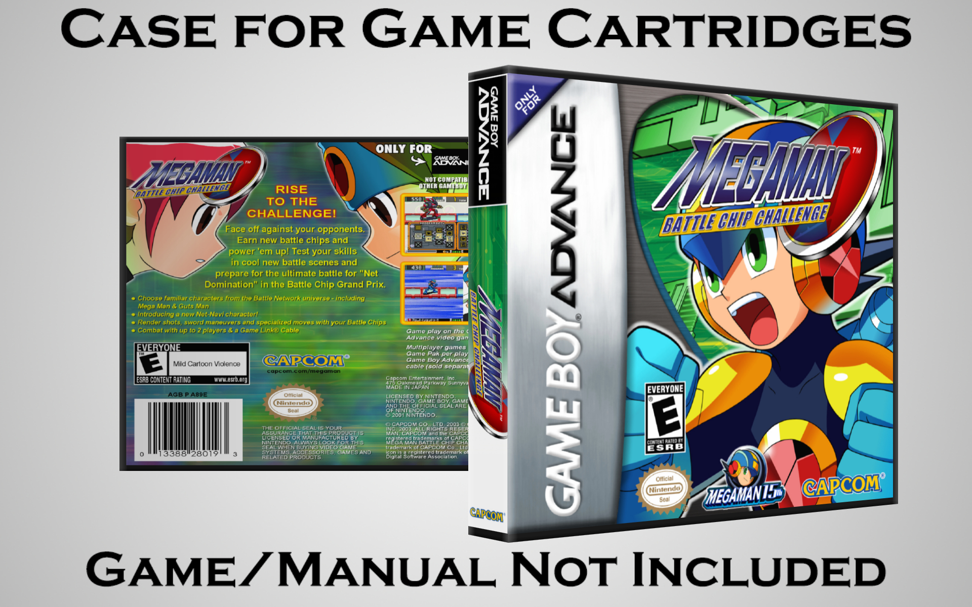 Protective Display Case for Game Boy Advance Cartridges - NO GAME/MANUAL - Picture 125 of 249
