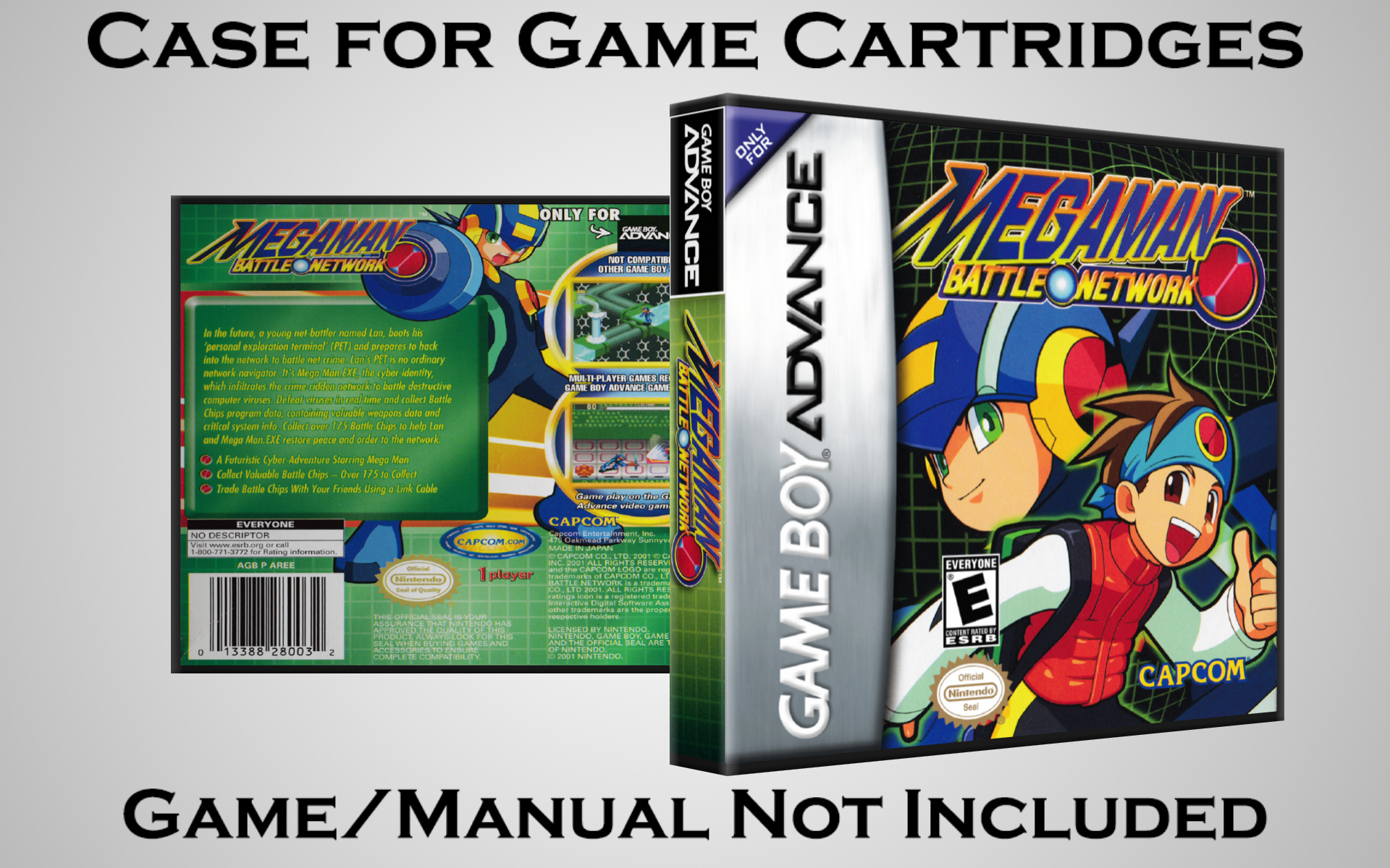 Protective Display Case for Game Boy Advance Cartridges - NO GAME/MANUAL - Picture 126 of 249