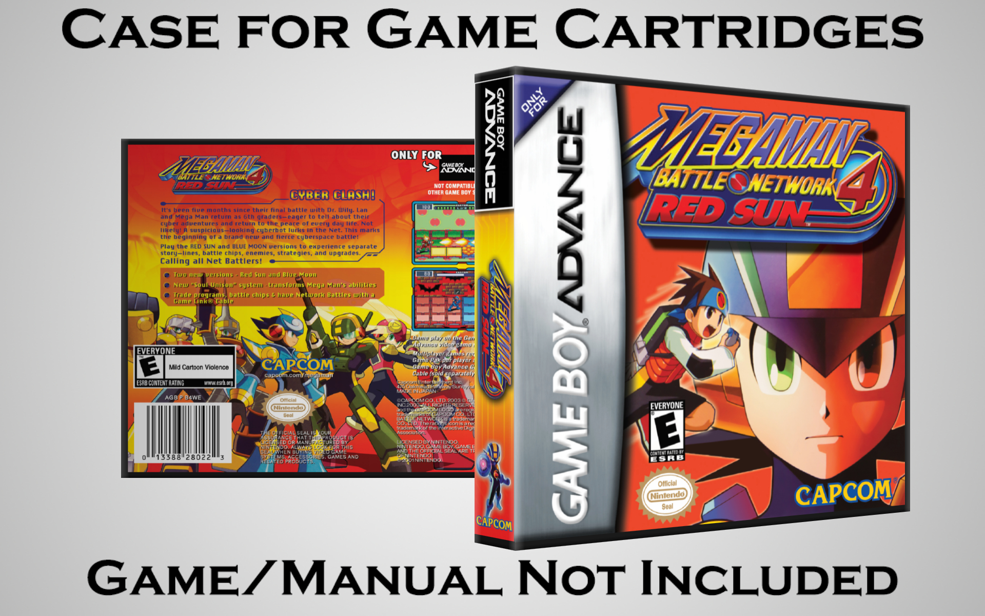 Protective Display Case for Game Boy Advance Cartridges - NO GAME/MANUAL - Picture 131 of 249