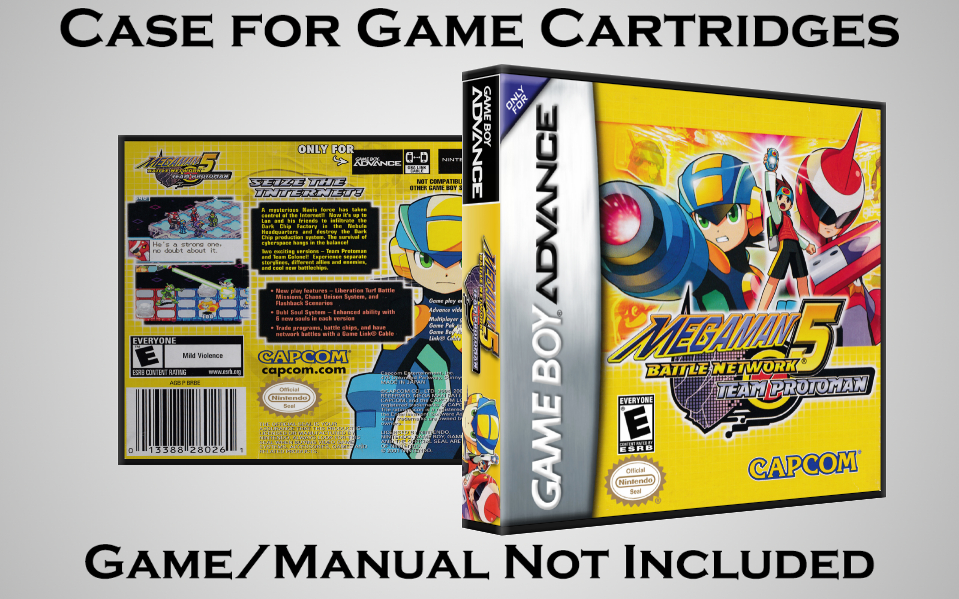 Protective Display Case for Game Boy Advance Cartridges - NO GAME/MANUAL - Picture 133 of 249