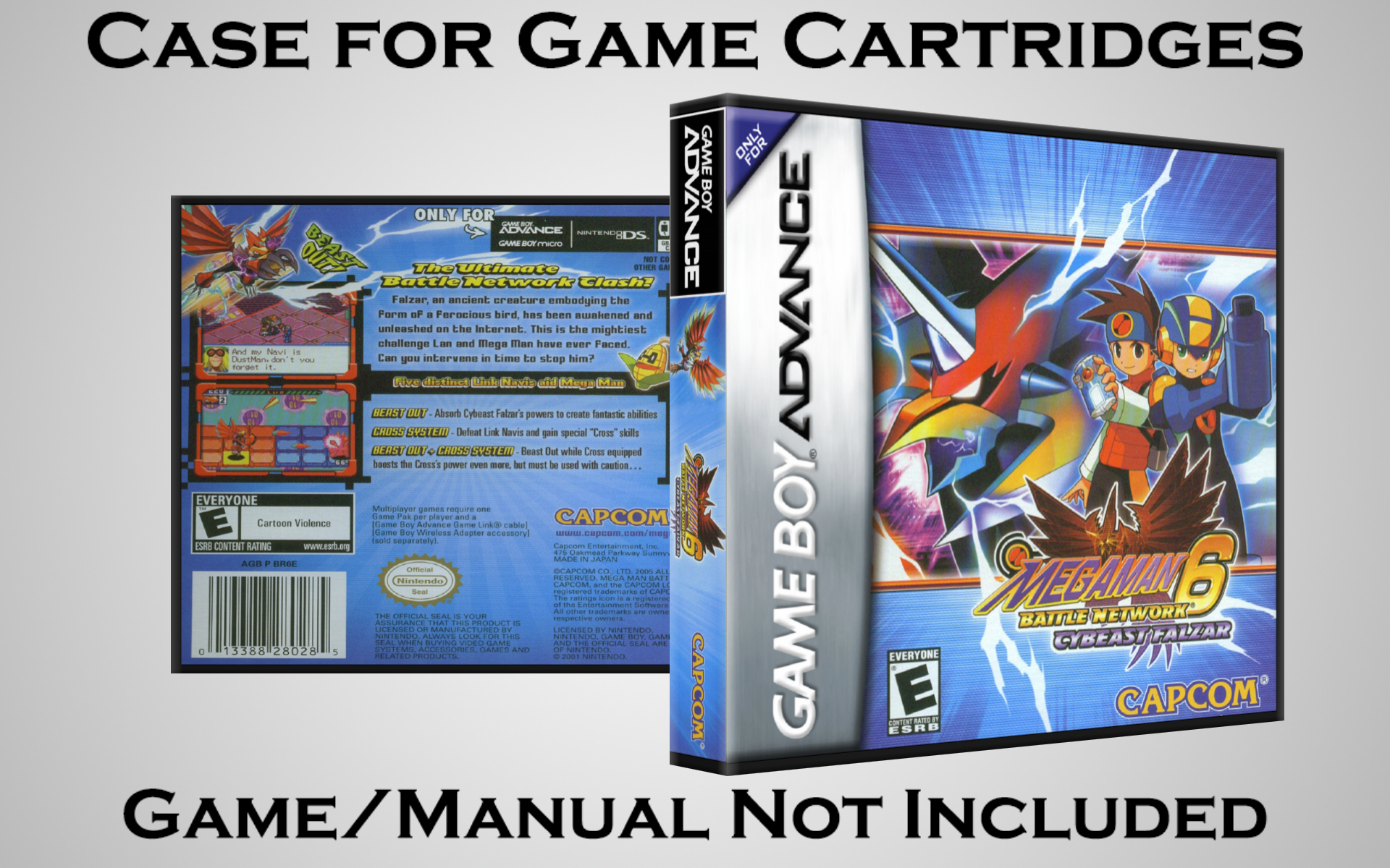 Protective Display Case for Game Boy Advance Cartridges - NO GAME/MANUAL - Picture 134 of 249