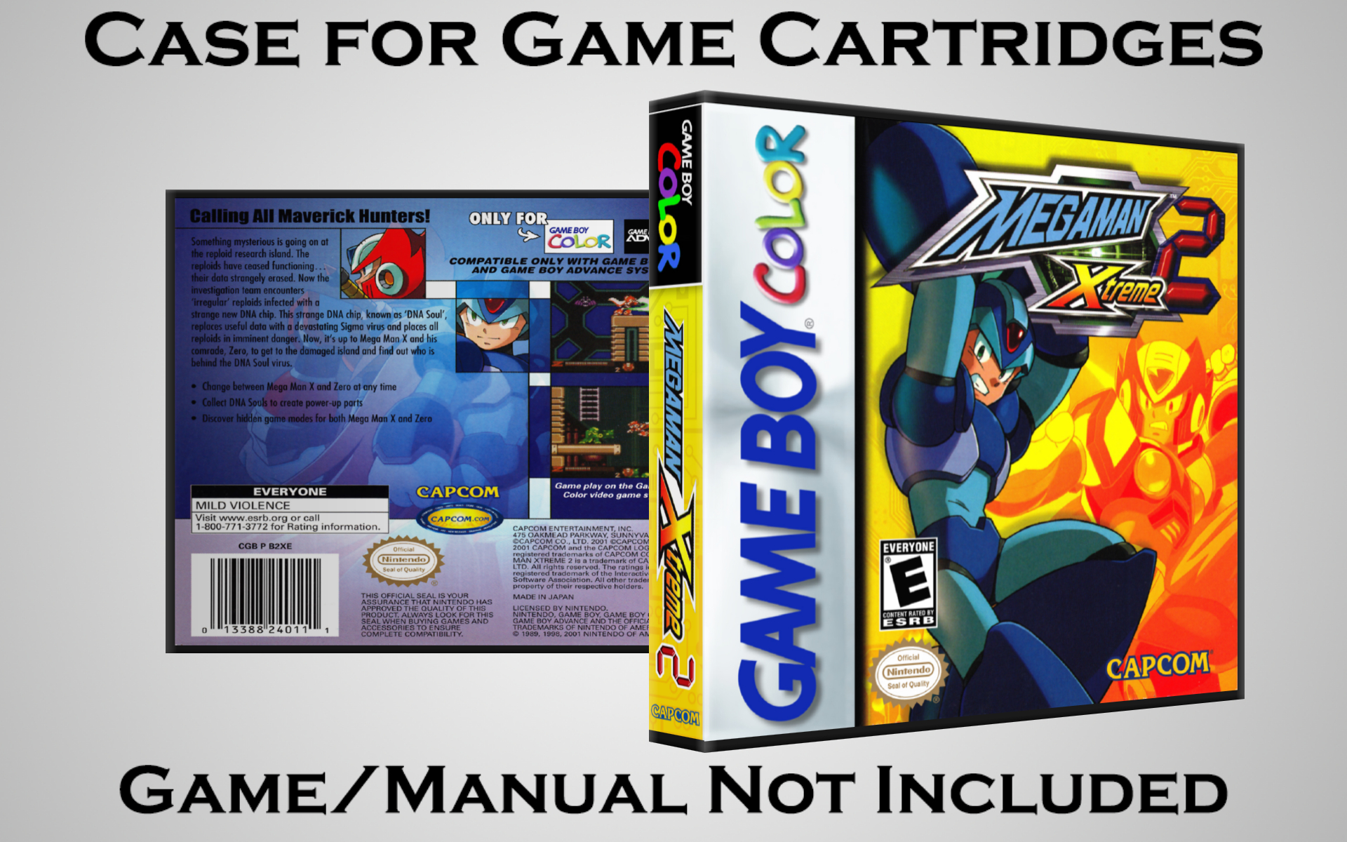 Protective Display Case for Game Boy/Gameboy Color Cartridges - NO GAME/MANUAL - Picture 120 of 249