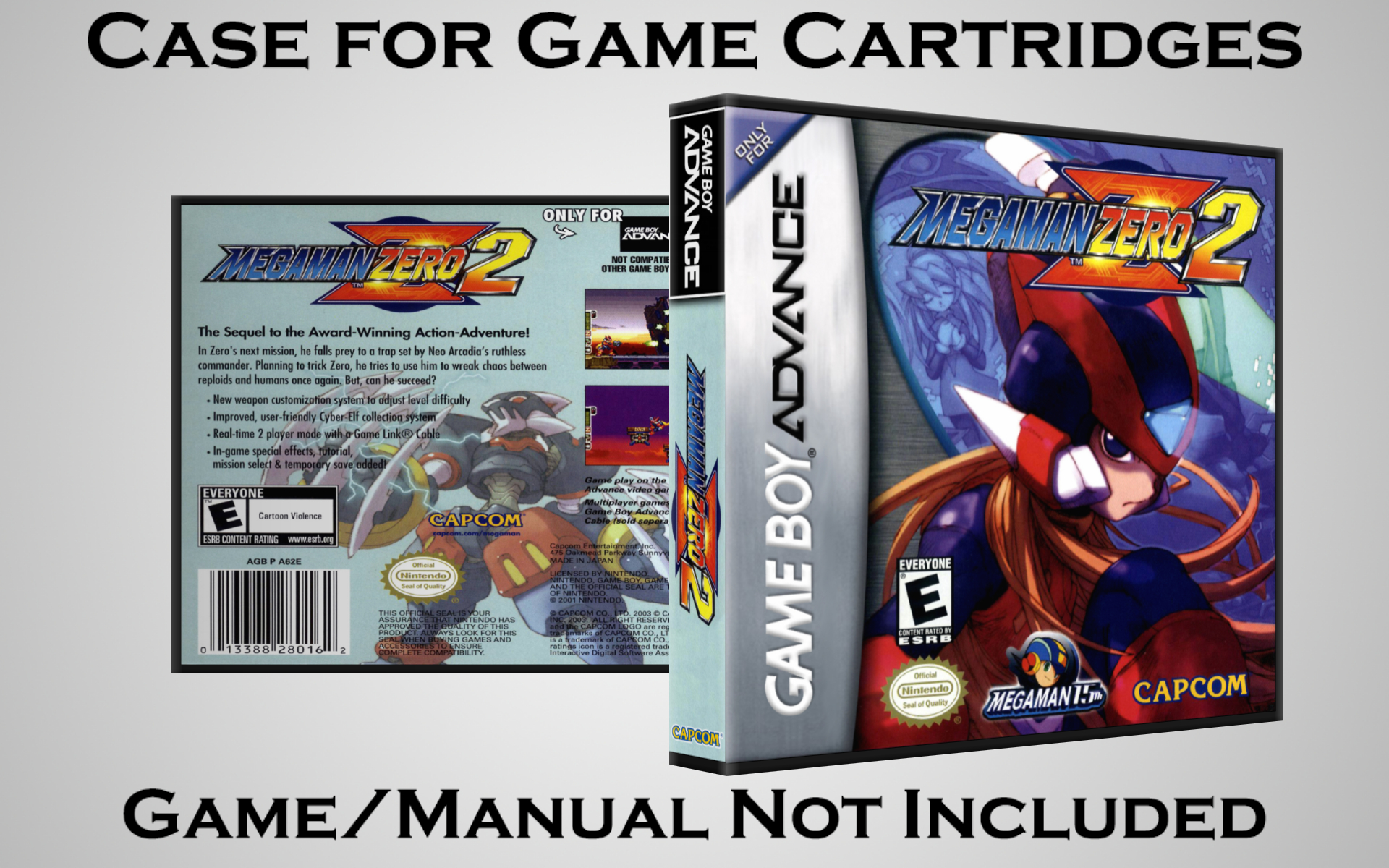 Protective Display Case for Game Boy Advance Cartridges - NO GAME/MANUAL - Picture 138 of 249