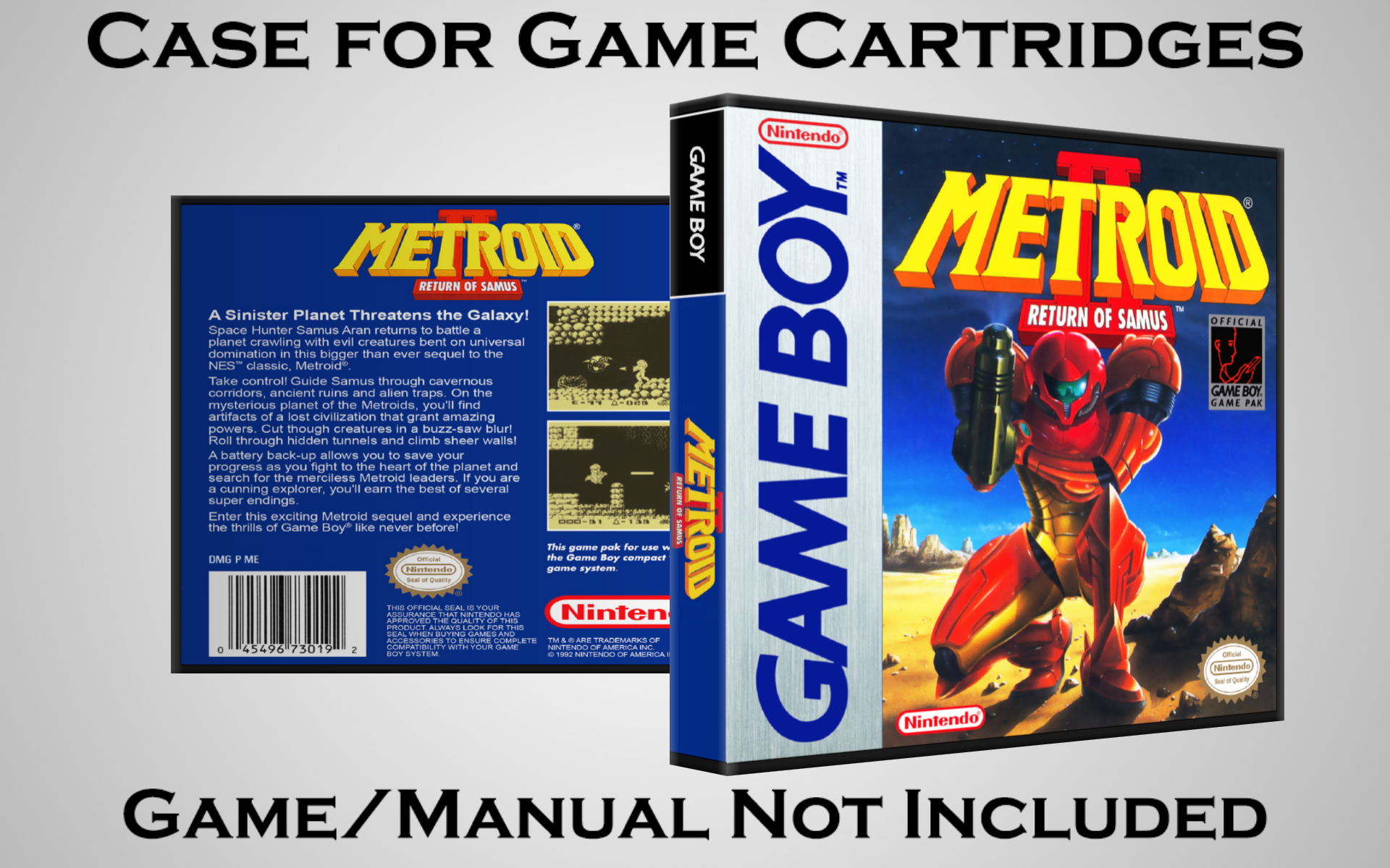 Protective Display Case for Game Boy/Gameboy Color Cartridges - NO GAME/MANUAL - Picture 124 of 249