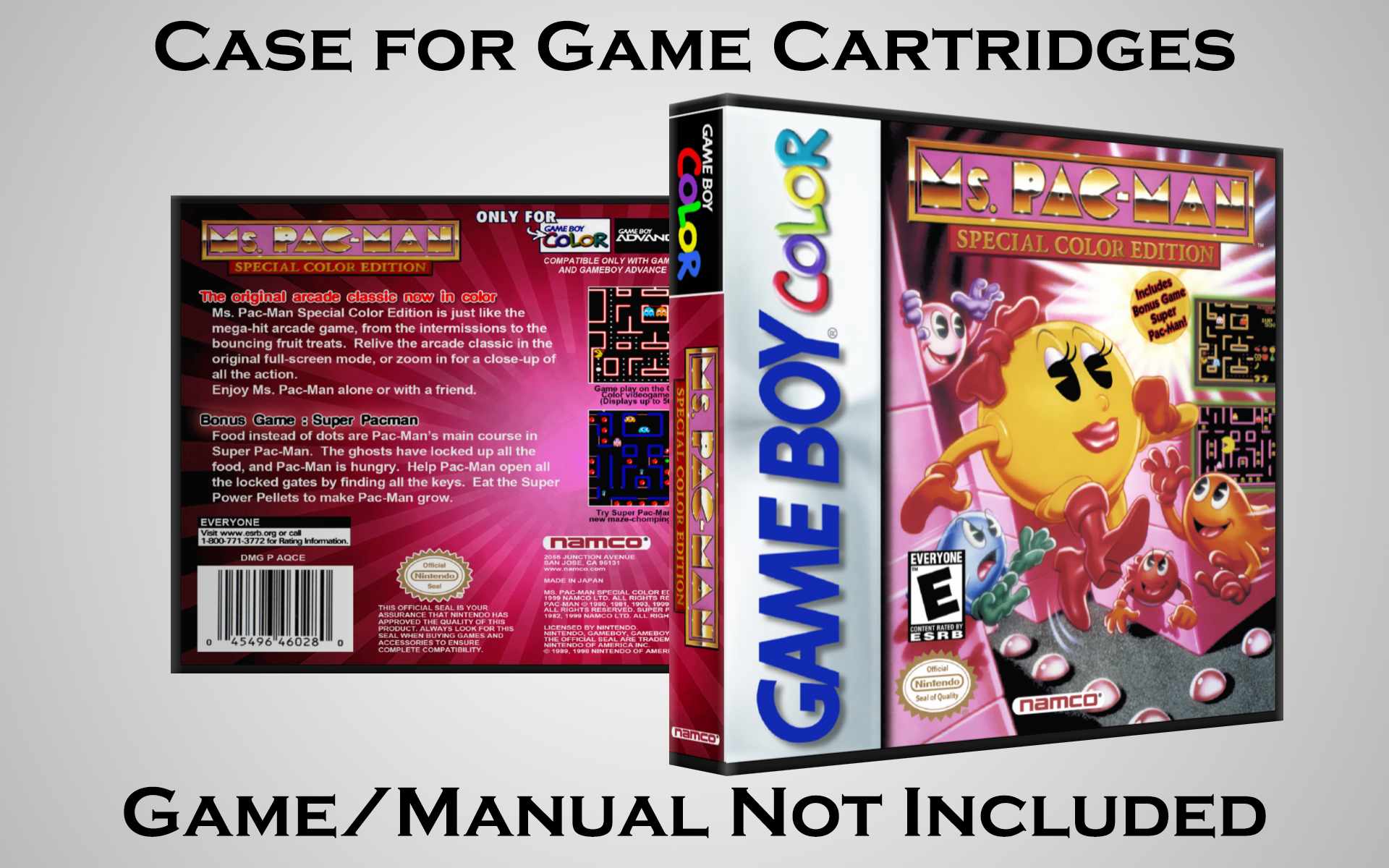 Protective Display Case for Game Boy/Gameboy Color Cartridges - NO GAME/MANUAL - Picture 137 of 249