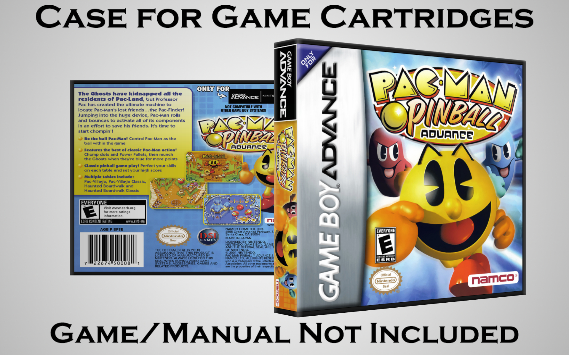 Protective Display Case for Game Boy Advance Cartridges - NO GAME/MANUAL - Picture 159 of 249