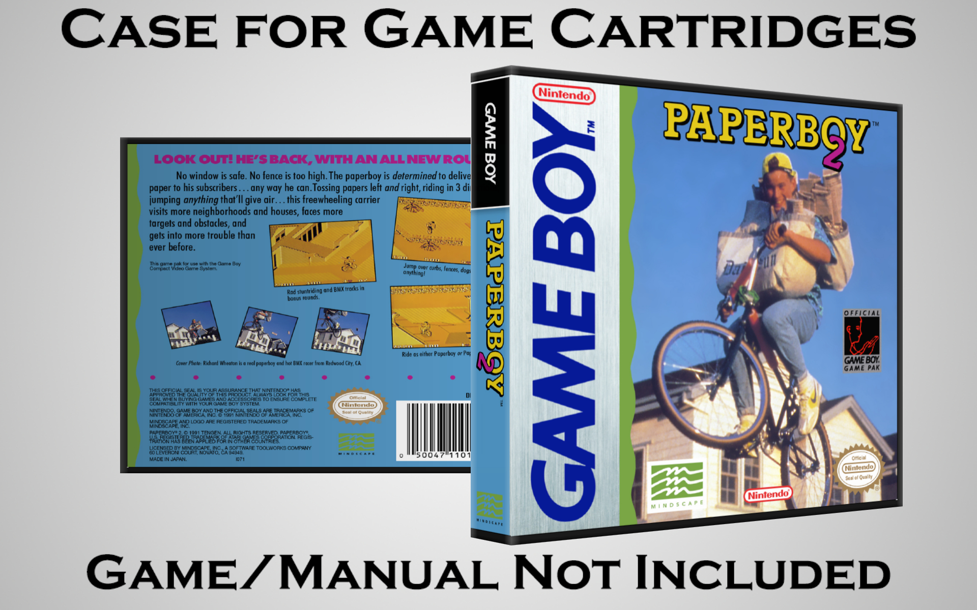 Protective Display Case for Game Boy/Gameboy Color Cartridges - NO GAME/MANUAL - Picture 146 of 249