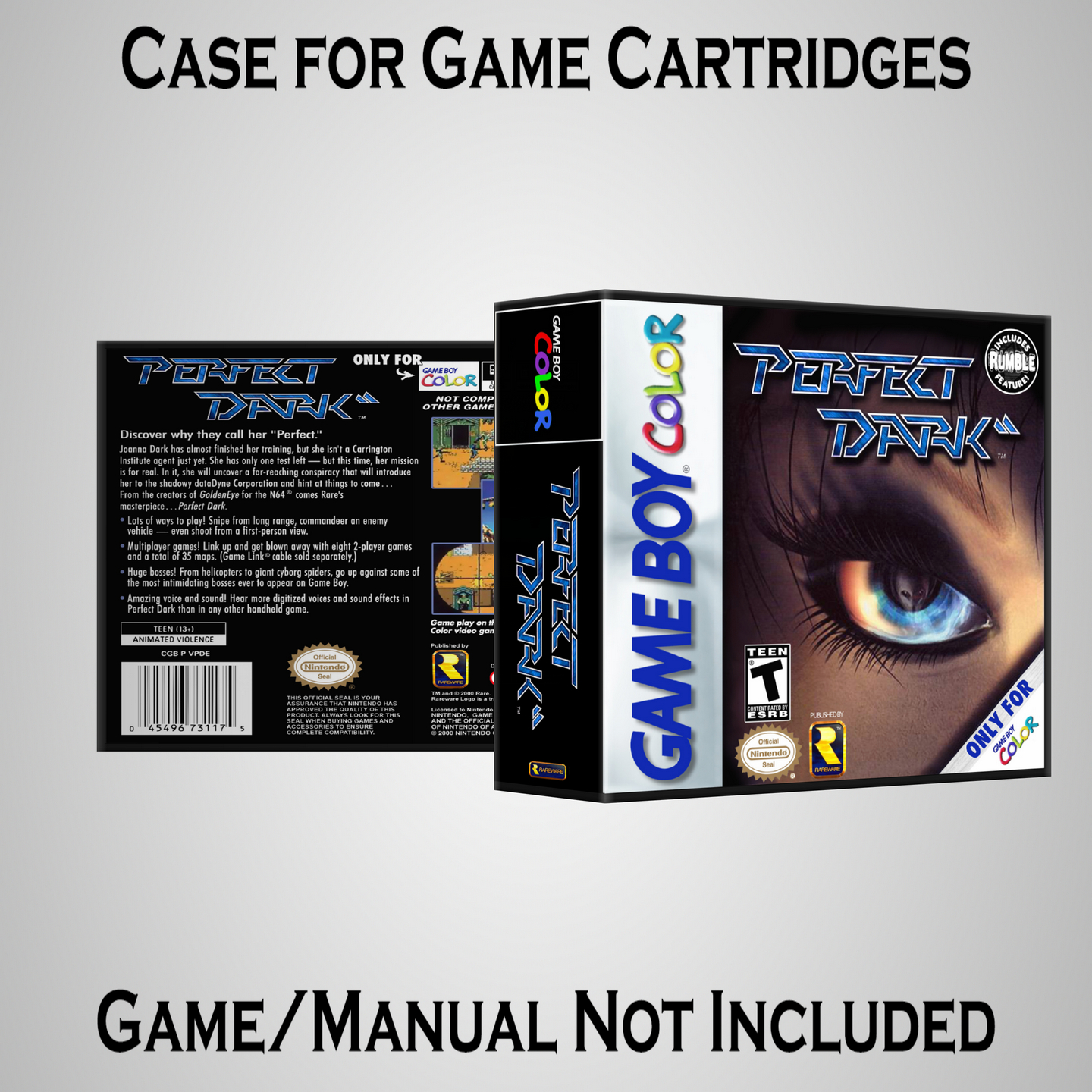 Protective Display Case for Game Boy/Gameboy Color Cartridges - NO GAME/MANUAL - Picture 147 of 249