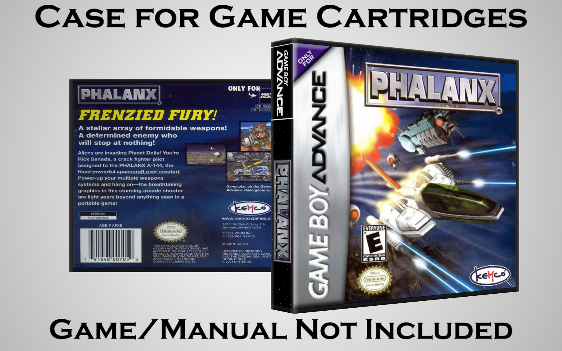 Protective Display Case for Game Boy Advance Cartridges - NO GAME/MANUAL - Picture 160 of 249