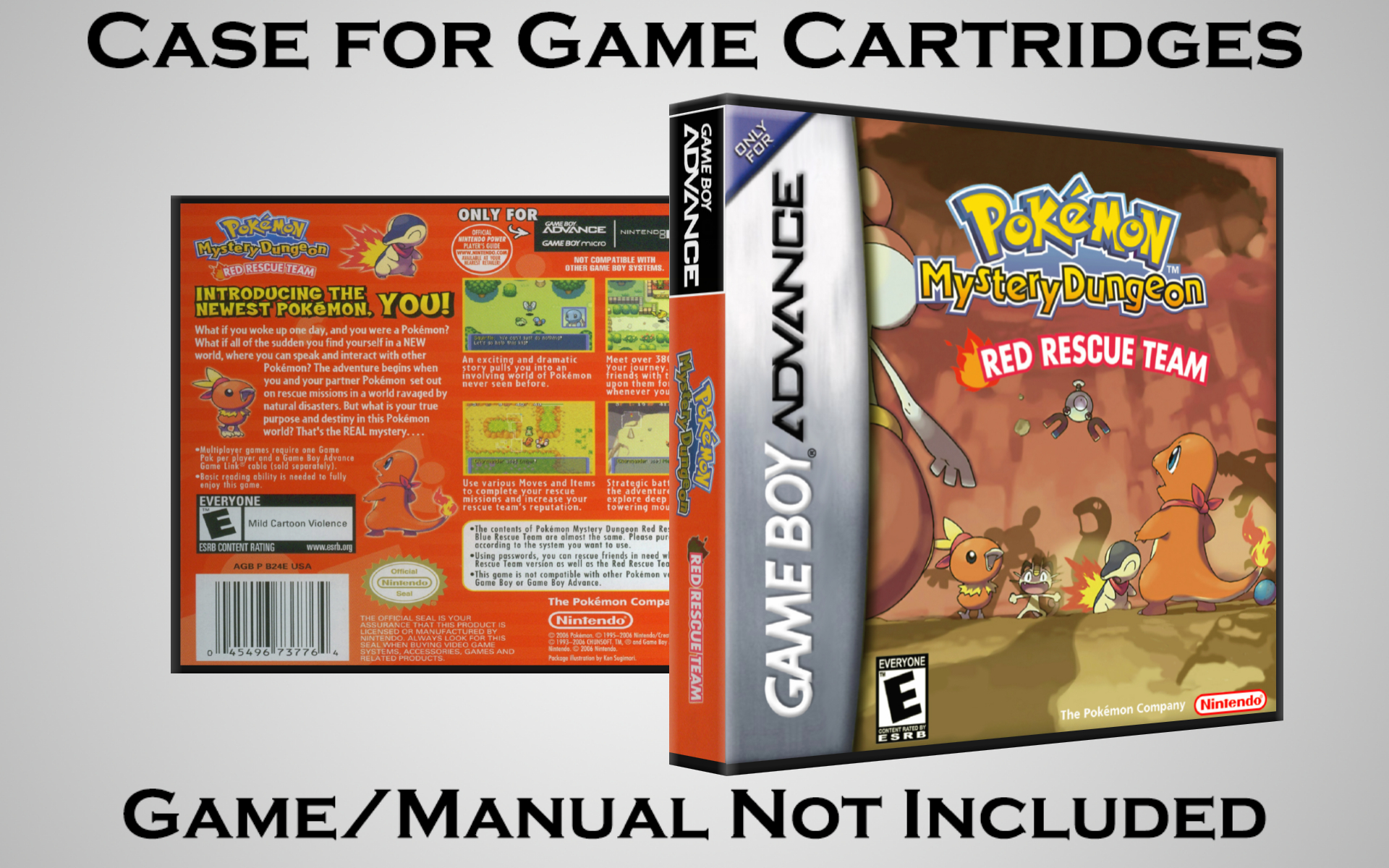 Protective Display Case for Game Boy Advance Cartridges - NO GAME/MANUAL - Picture 168 of 249