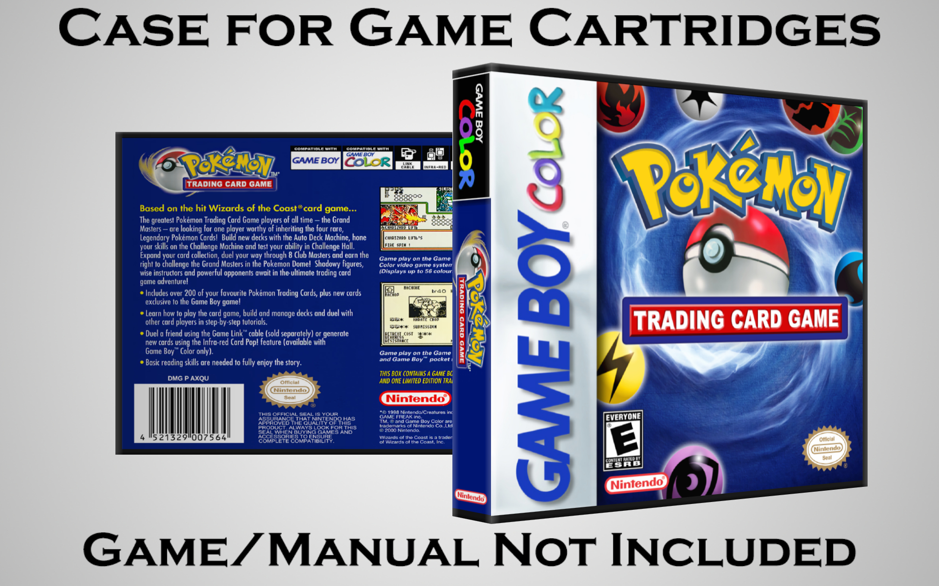 Protective Display Case for Game Boy/Gameboy Color Cartridges - NO GAME/MANUAL - Picture 162 of 249