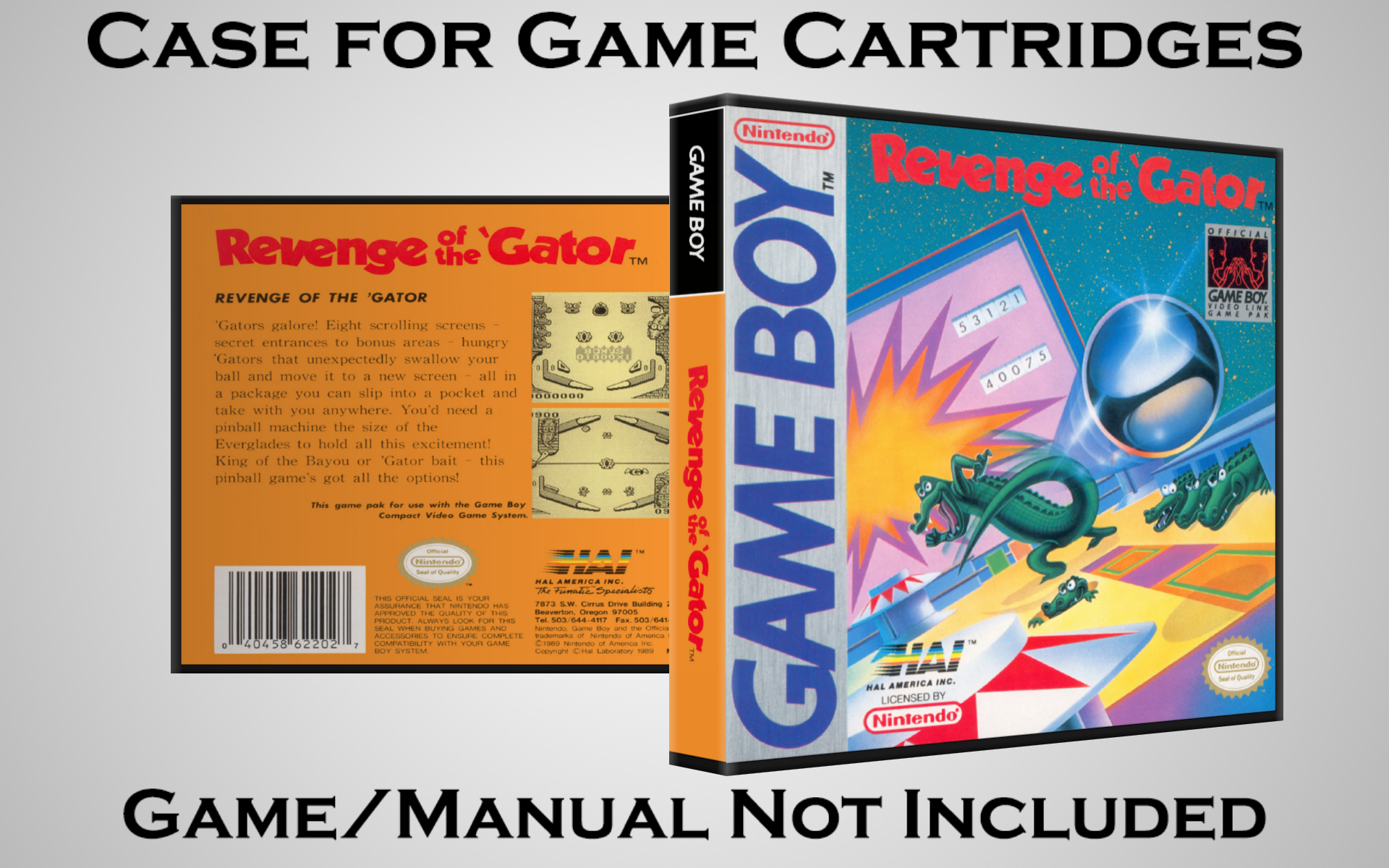 Protective Display Case for Game Boy/Gameboy Color Cartridges - NO GAME/MANUAL - Picture 184 of 249
