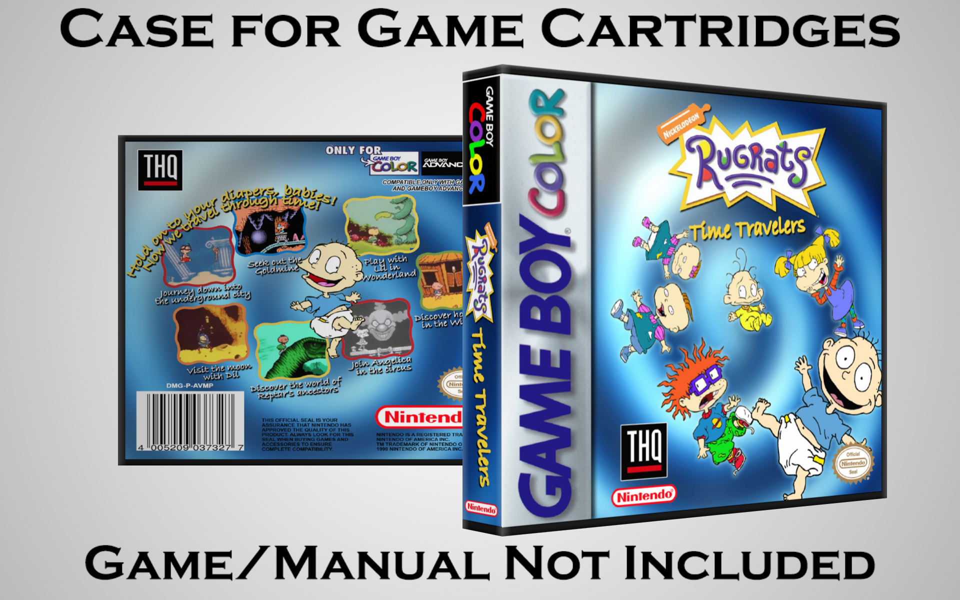 Protective Display Case for Game Boy/Gameboy Color Cartridges - NO GAME/MANUAL - Picture 186 of 249