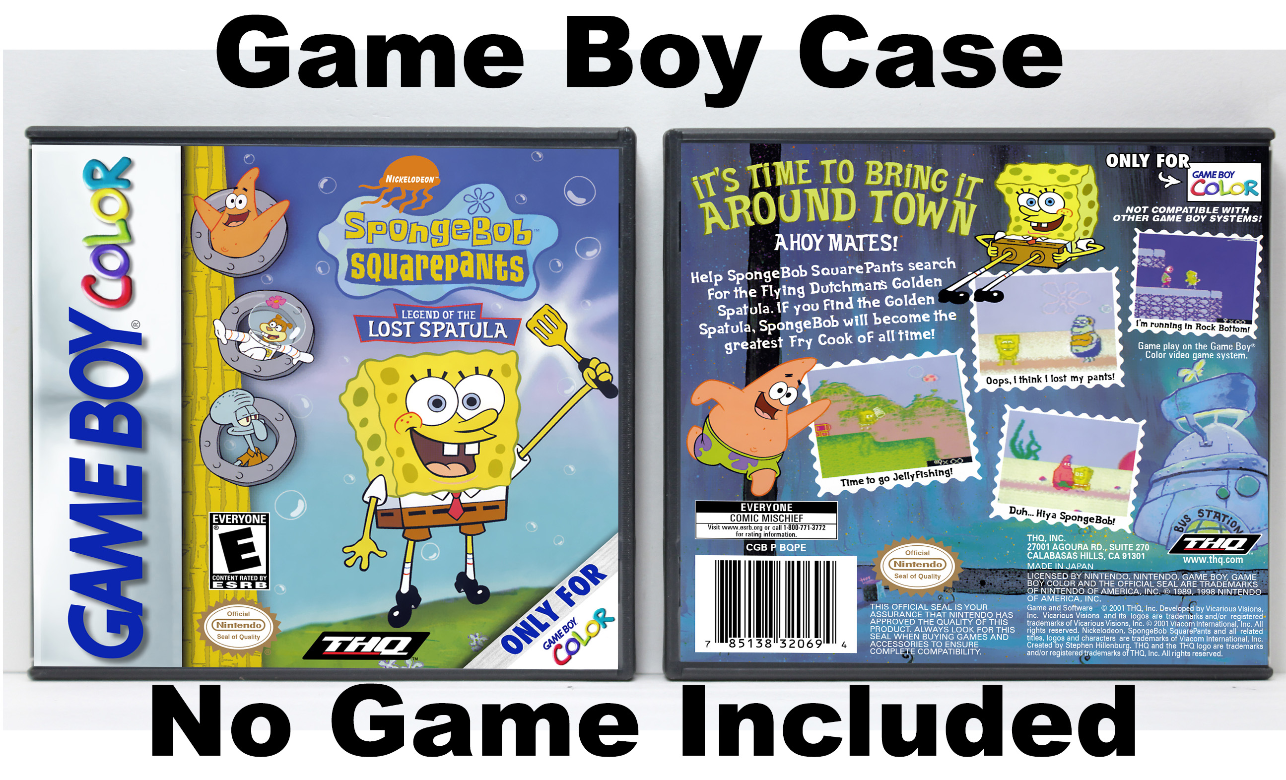 Protective Display Case for Game Boy/Gameboy Color Cartridges - NO GAME/MANUAL - Picture 198 of 249