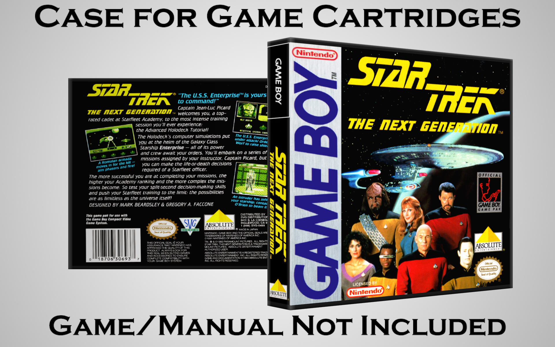 Protective Display Case for Game Boy/Gameboy Color Cartridges - NO GAME/MANUAL - Picture 199 of 249