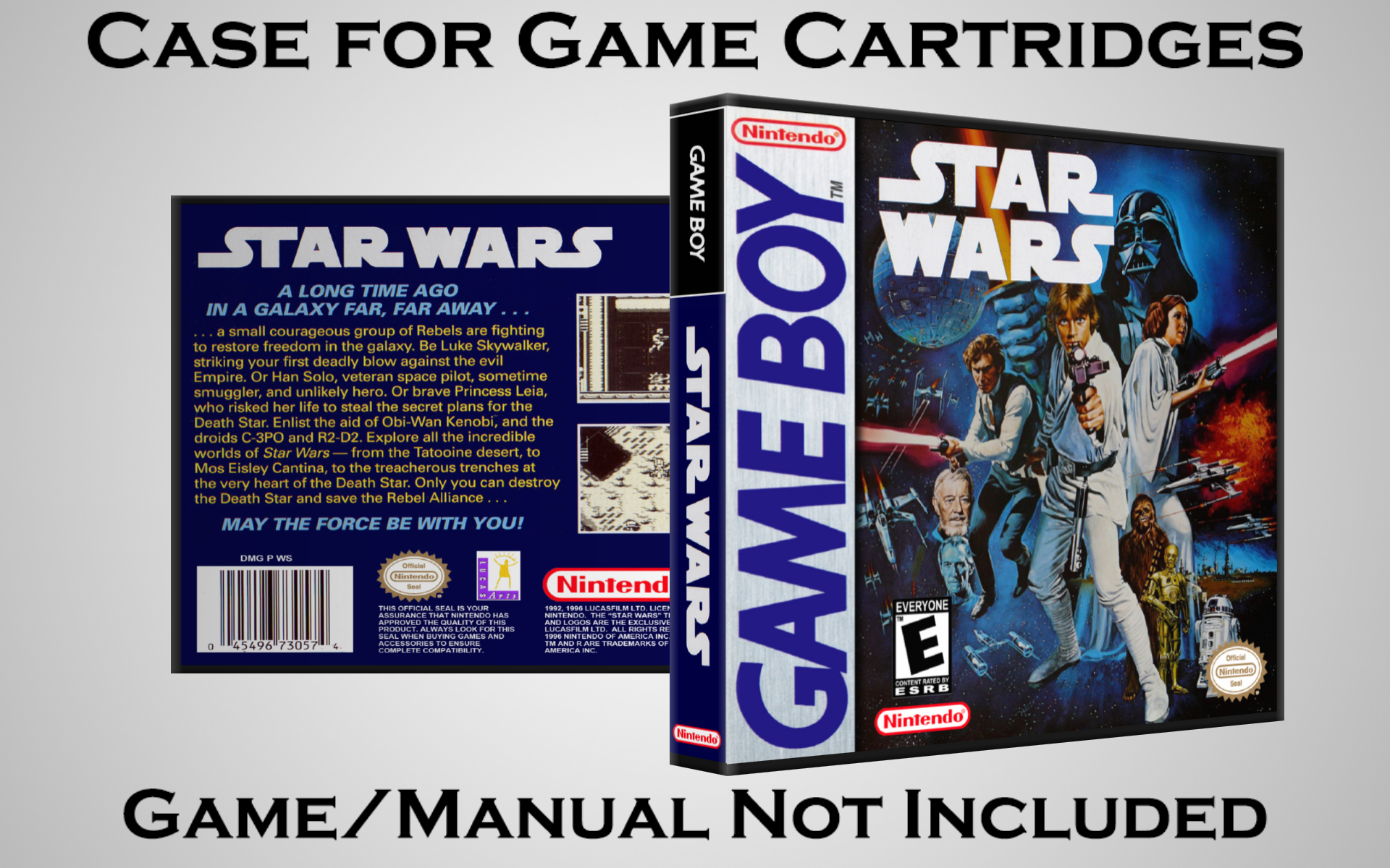 Protective Display Case for Game Boy/Gameboy Color Cartridges - NO GAME/MANUAL - Picture 200 of 249
