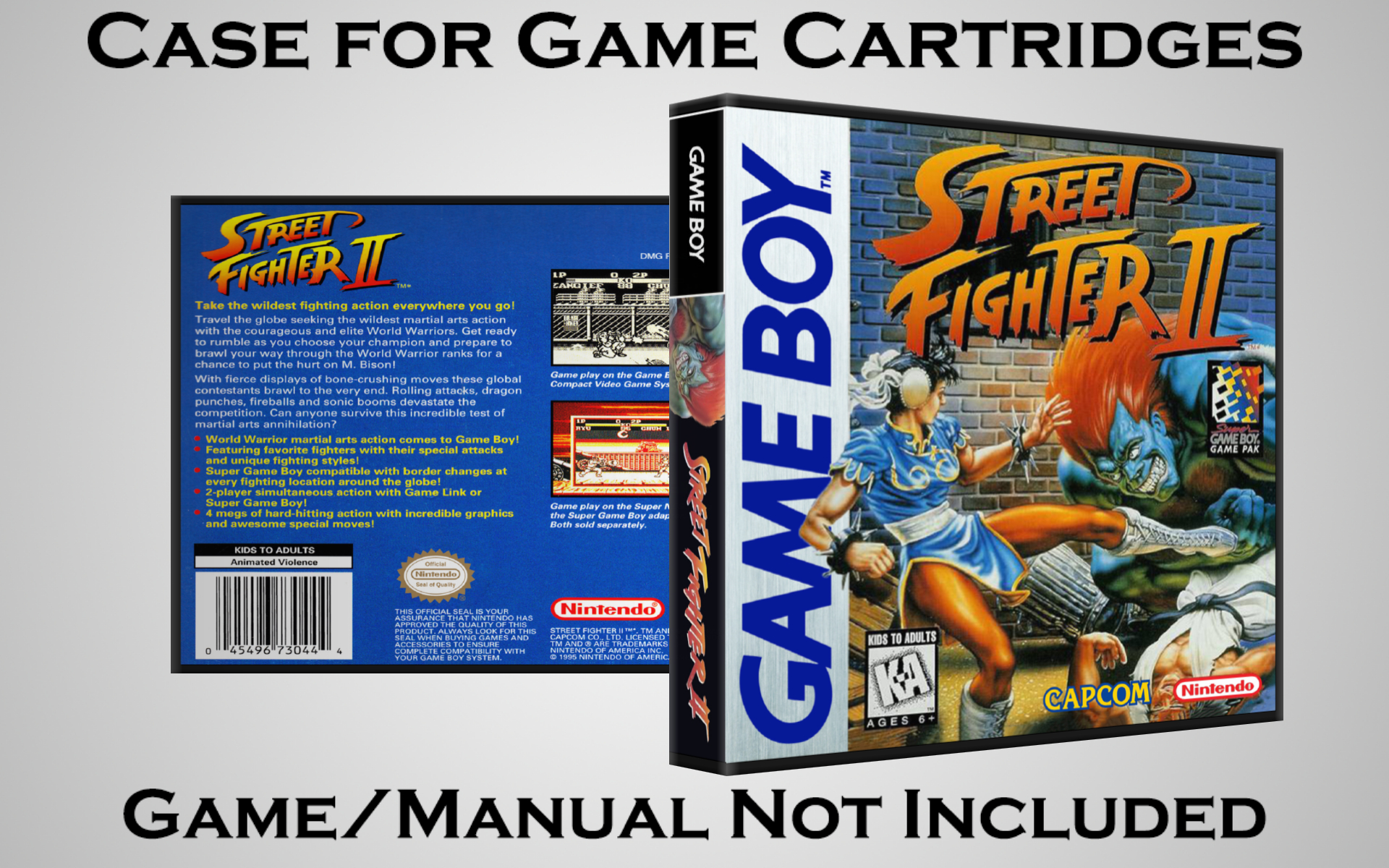 Protective Display Case for Game Boy/Gameboy Color Cartridges - NO GAME/MANUAL - Picture 202 of 249