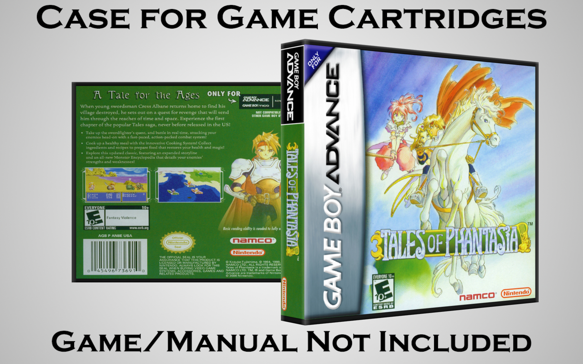 Protective Display Case for Game Boy Advance Cartridges - NO GAME/MANUAL - Picture 216 of 249